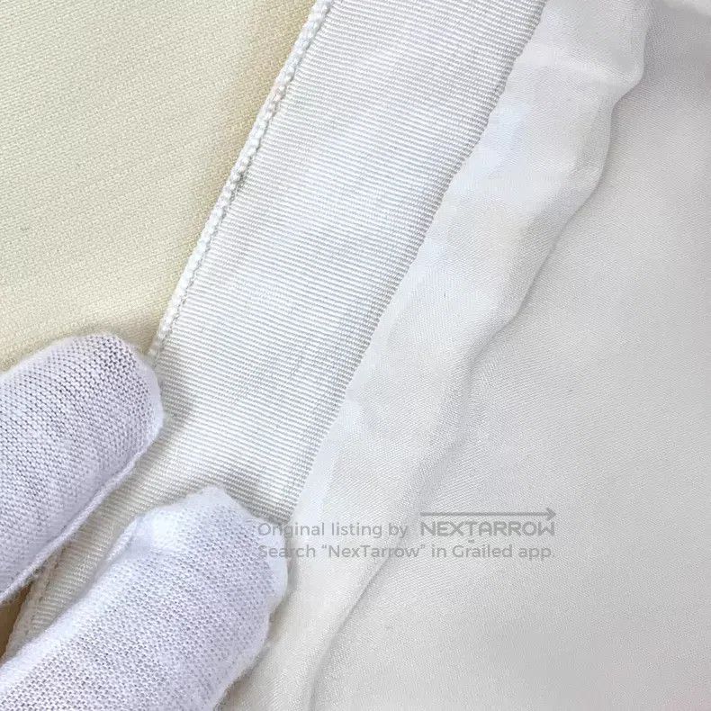 Louis Vuitton Louis Vuitton 24 Beige Sheep Wool Crew Neck Short Sleeve D Size XS / US 0-2 / IT 36-38 - 9 Thumbnail
