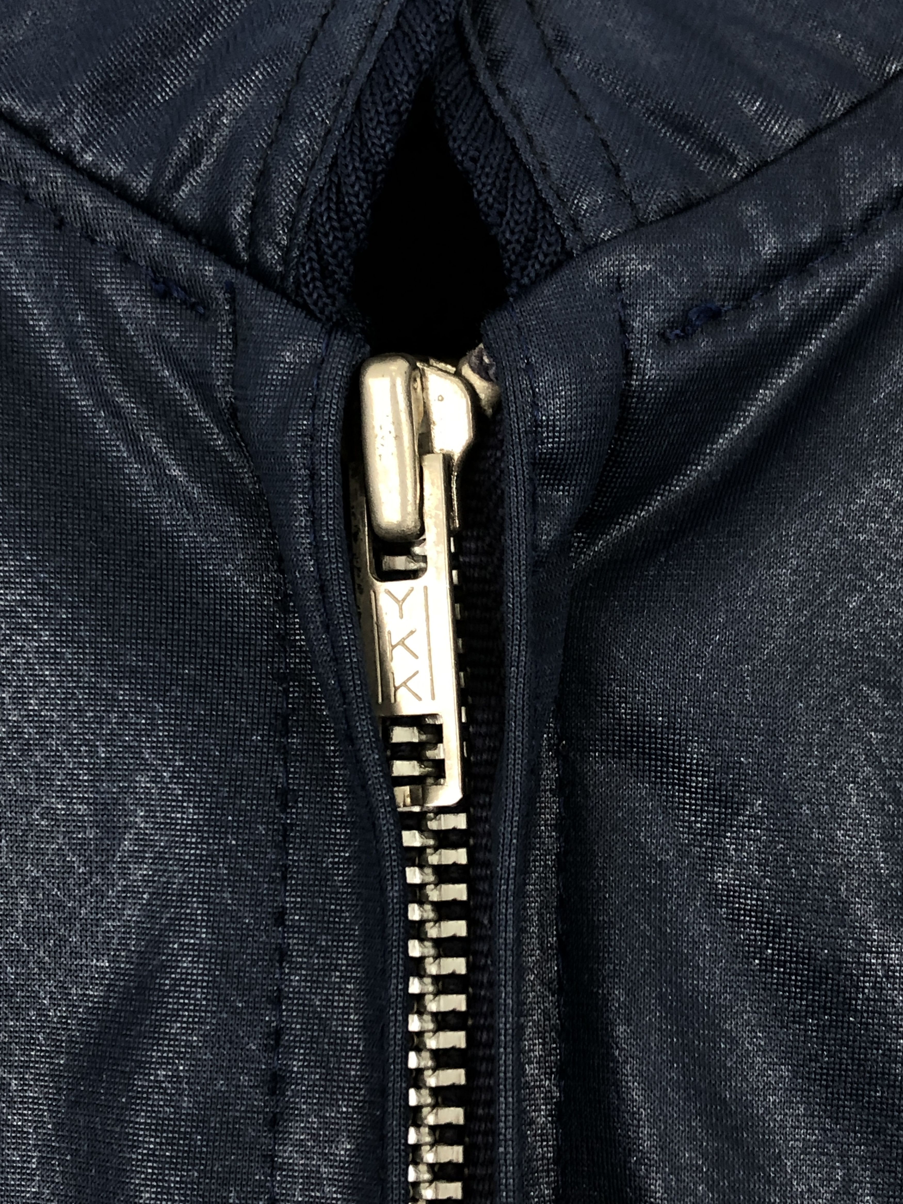 Dunlop Vintage Dunlop Zipper Ups Soft Leather Jacket Blue JA0028 Size US L / EU 52-54 / 3 - 11 Thumbnail