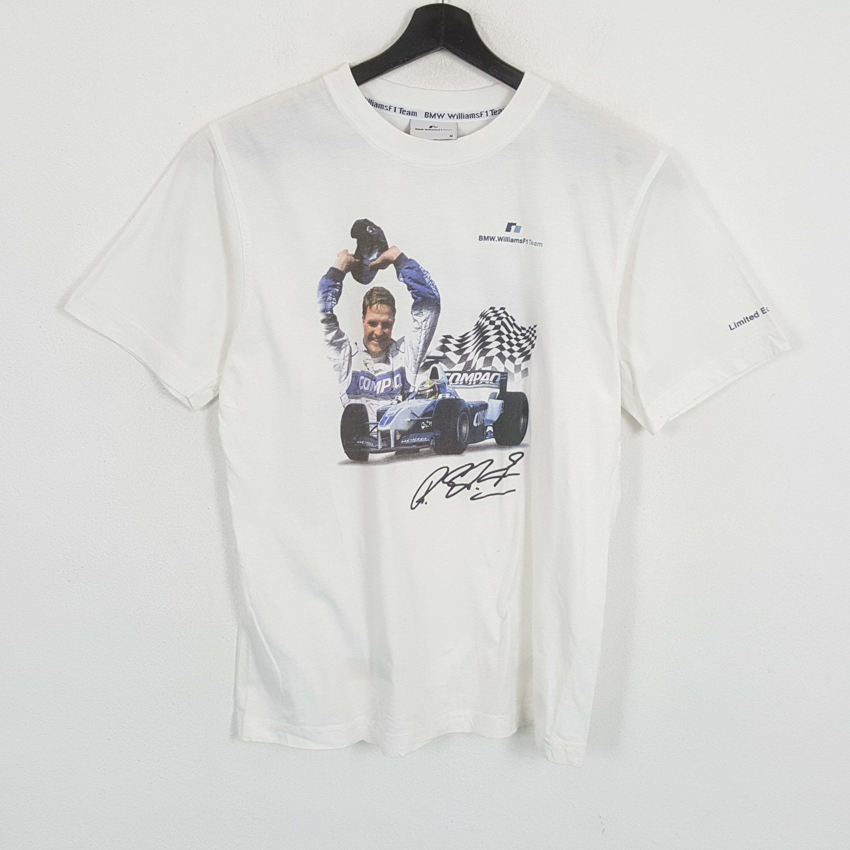 BMW × Vintage BMW WILLIAMS F1 Tshirt Formula One Racing Car Size US M / EU 48-50 / 2 - 1 Thumbnail