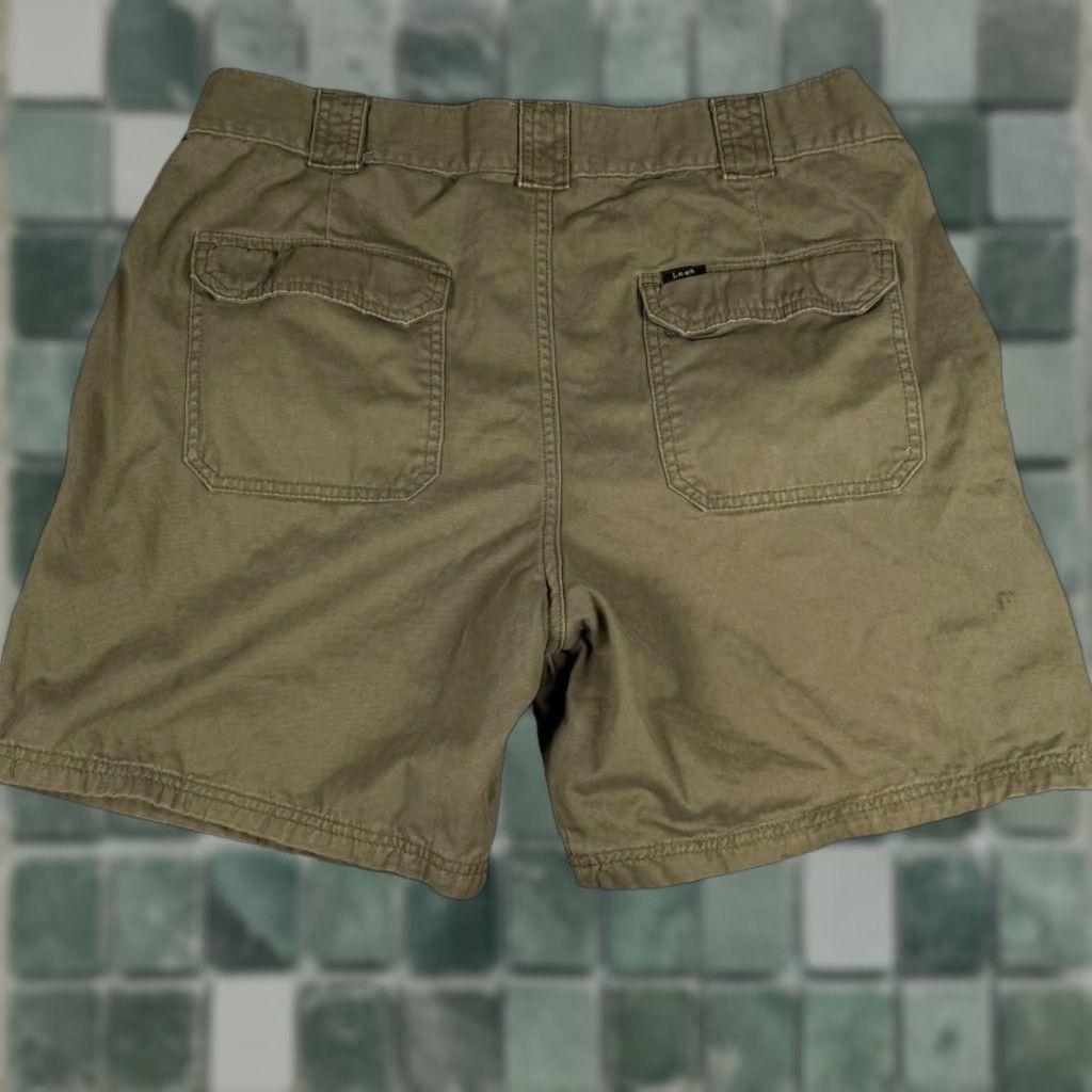 Lee Lee Cargo Shorts Men Size 36 Khaki Utility Pockets Casual Outdoor Summer Hiking Size US 36 / EU 52 - 1 Thumbnail