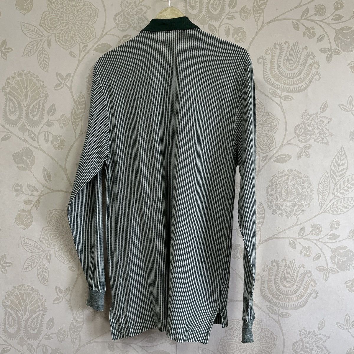 Burberry × Vintage Vintage Burberrys Polo Long Sleeves Shirt Size US M / EU 48-50 / 2 - 4 Thumbnail