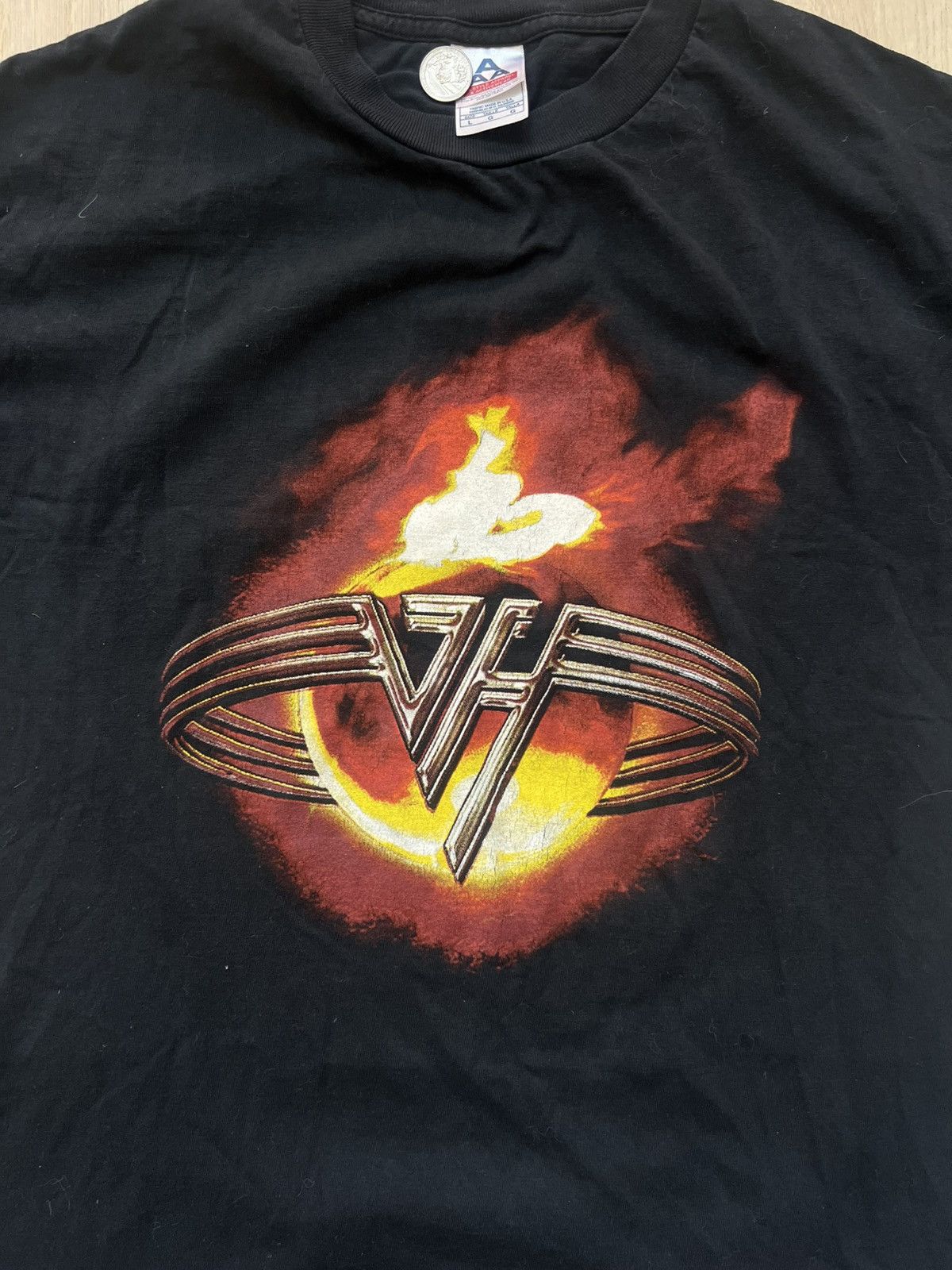 Band Tees Van halen large vintage 2004 tour t shirt black Size US L / EU 52-54 / 3 - 3 Thumbnail