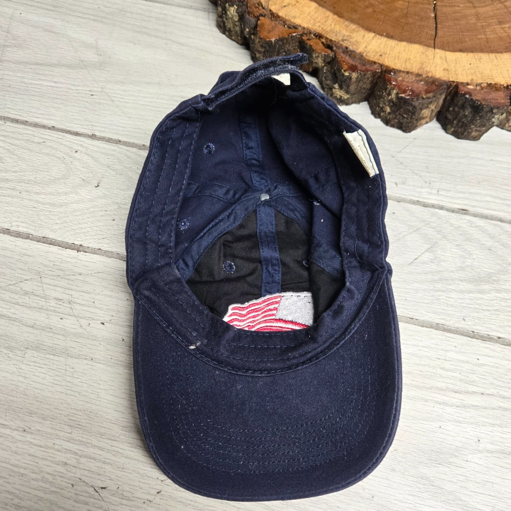 Bally VINTAGE US NAVY Navy Ball Cap Men Adjustable Blue Embroidered Baseball Hat Size ONE SIZE - 5 Thumbnail