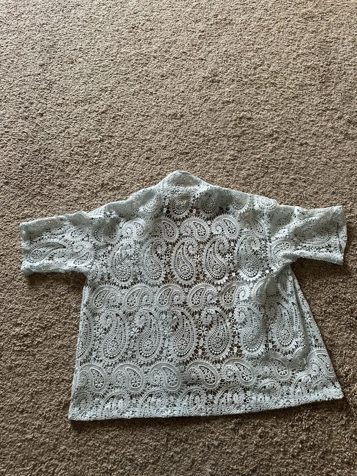 Other Enter nostalgia blue paisley button up Size US L / EU 52-54 / 3 - 2 Thumbnail