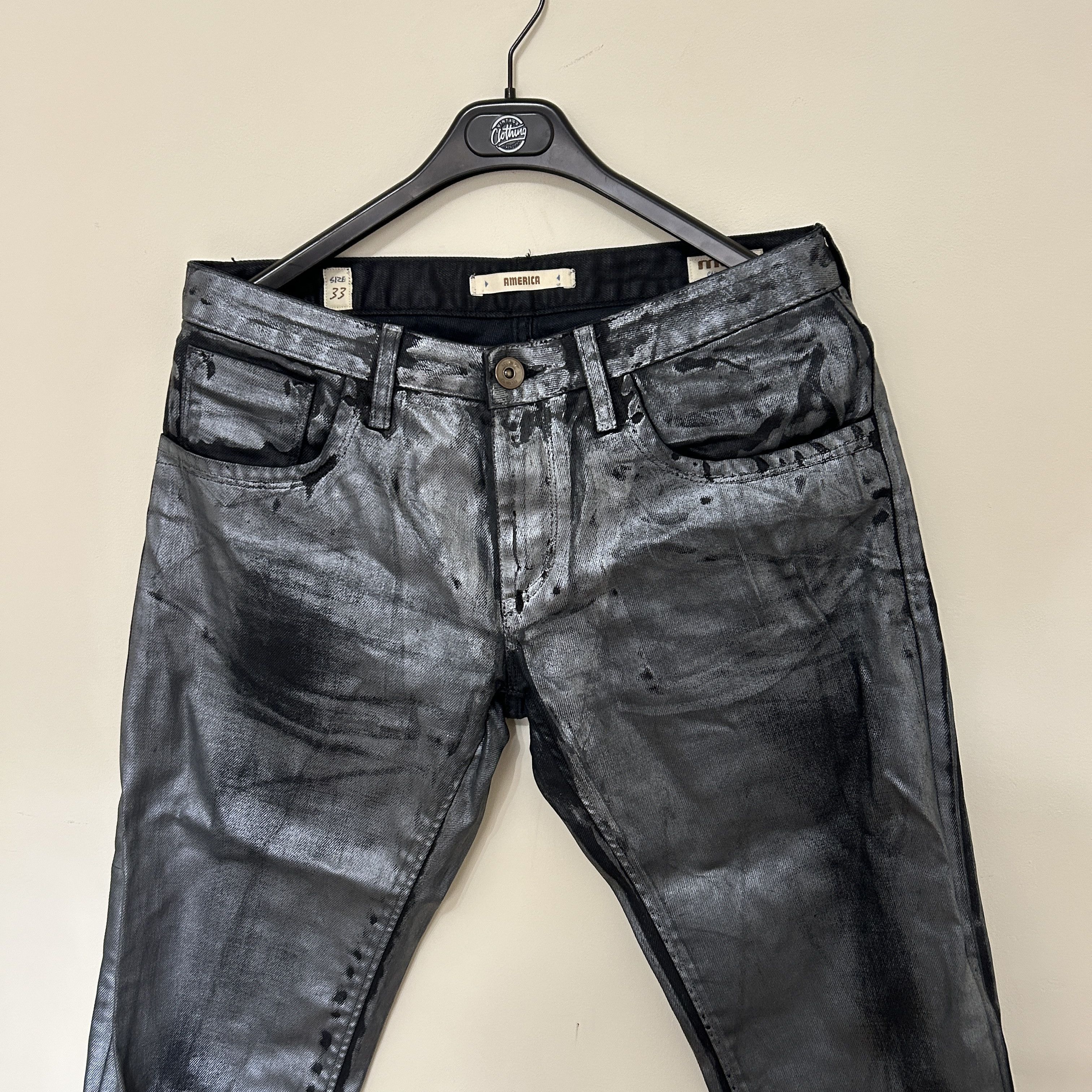 Vintage American Martin Maison Margiela Style jeans y2k streetwear Size US 33 - 2 Thumbnail