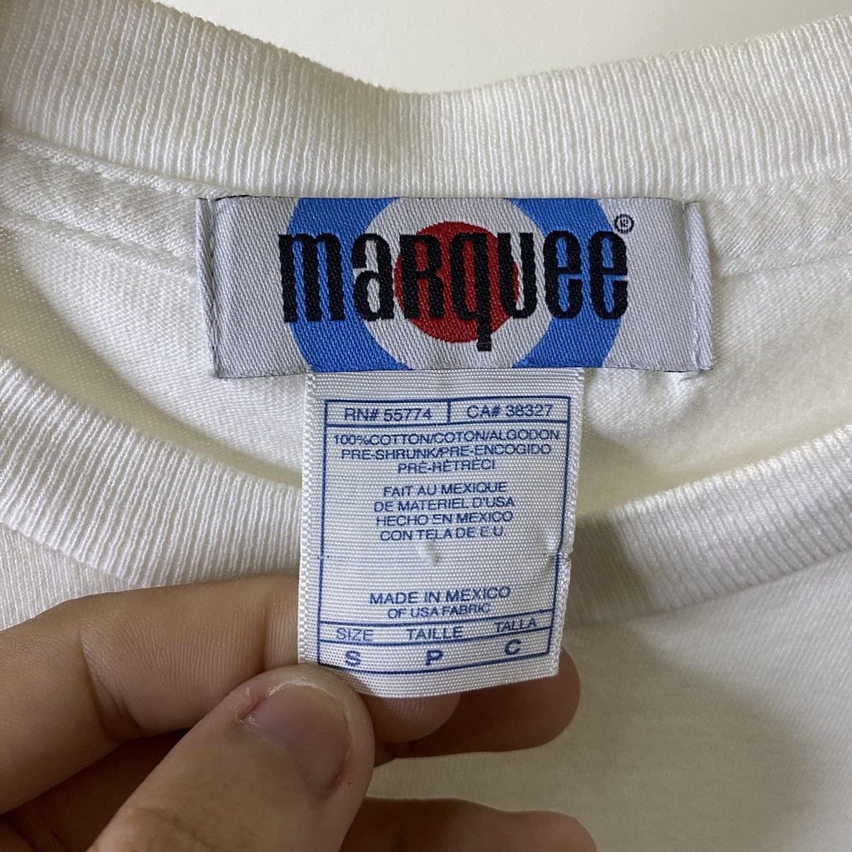 Vintage Vintage 2000s Marquee Night Club Promo T Shirt Size US S / EU 44-46 / 1 - 3 Thumbnail