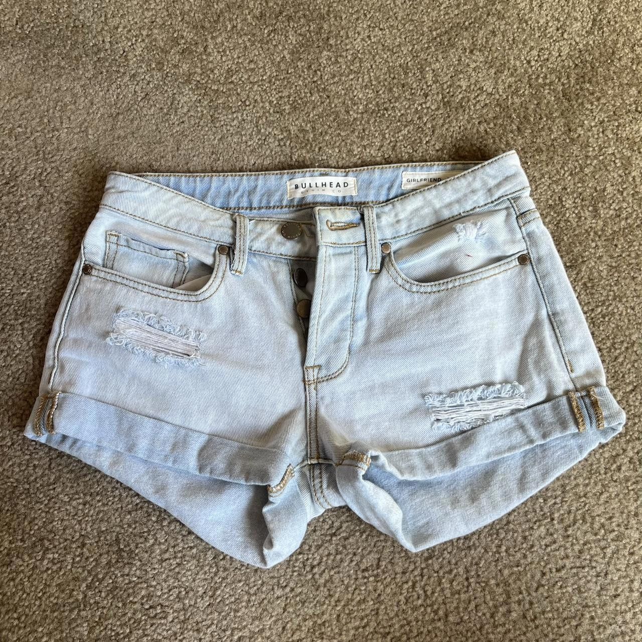 Pacsun Pacsun Acid Wash Denim Shorts Size 24" / US 00 / IT 34 - 4 Thumbnail