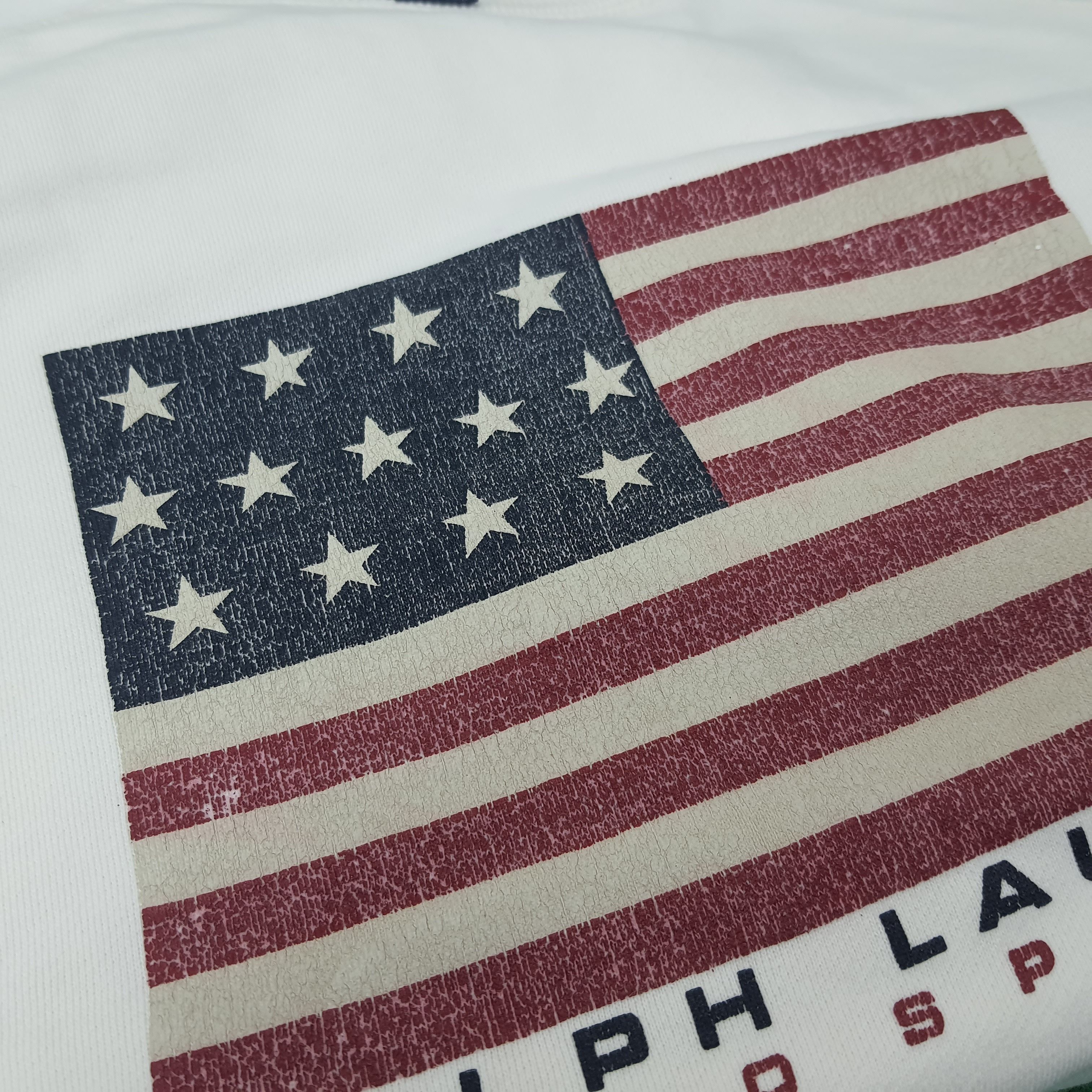 Ralph Lauren Vintage Ralph Lauren Polo Sport American Flag C263N17 Size US L / EU 52-54 / 3 - 9 Thumbnail