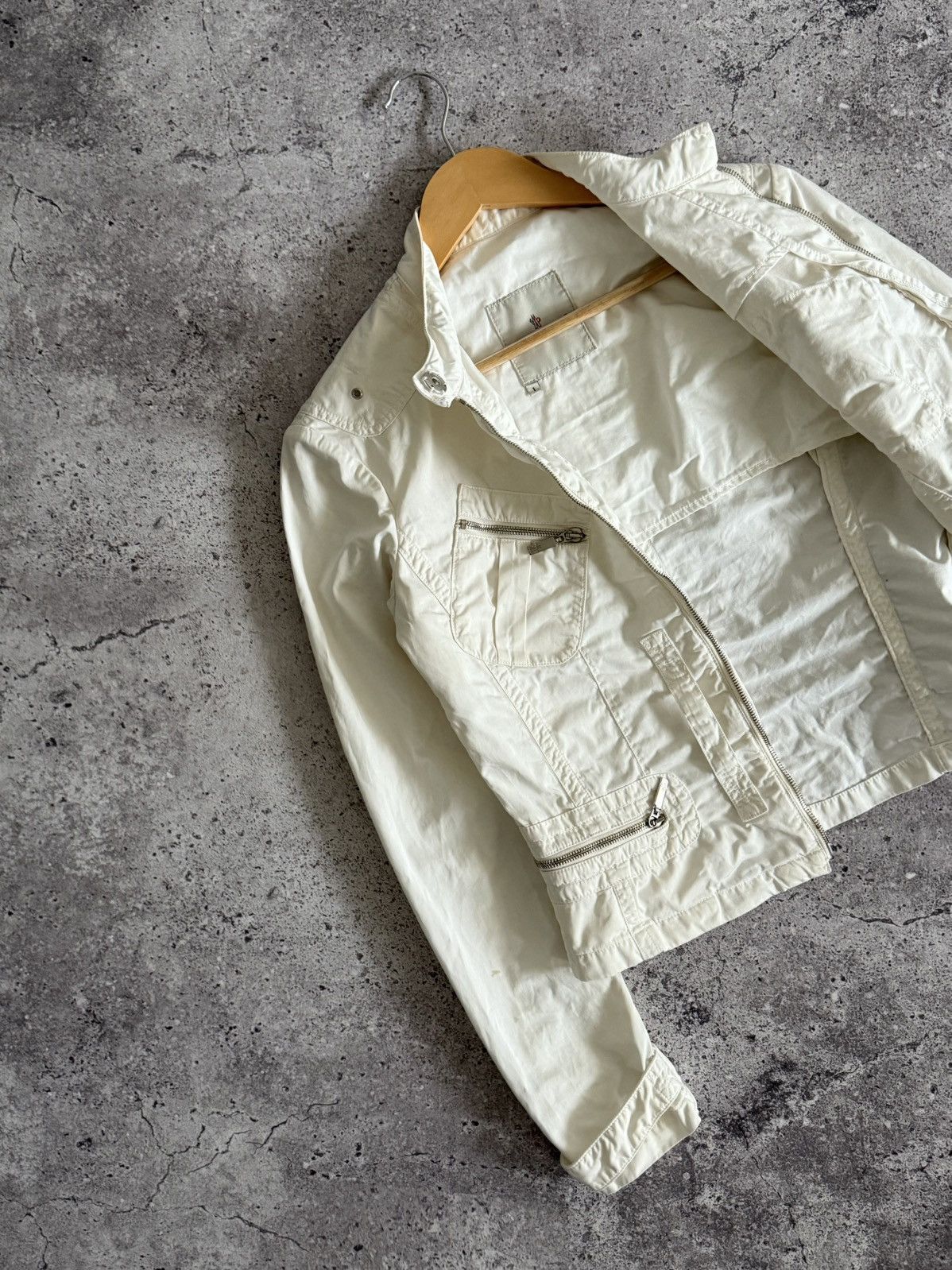 Moncler Vintage Moncler Utility Moto Style Jacket | 1 | Avant-Garde Size S / US 4 / IT 40 - 7 Thumbnail