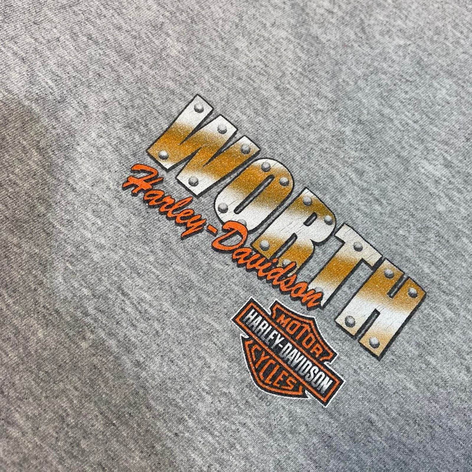 Harley Davidson 2000s grey harley davidson tee Size US XXL / EU 58 / 5 - 3 Thumbnail