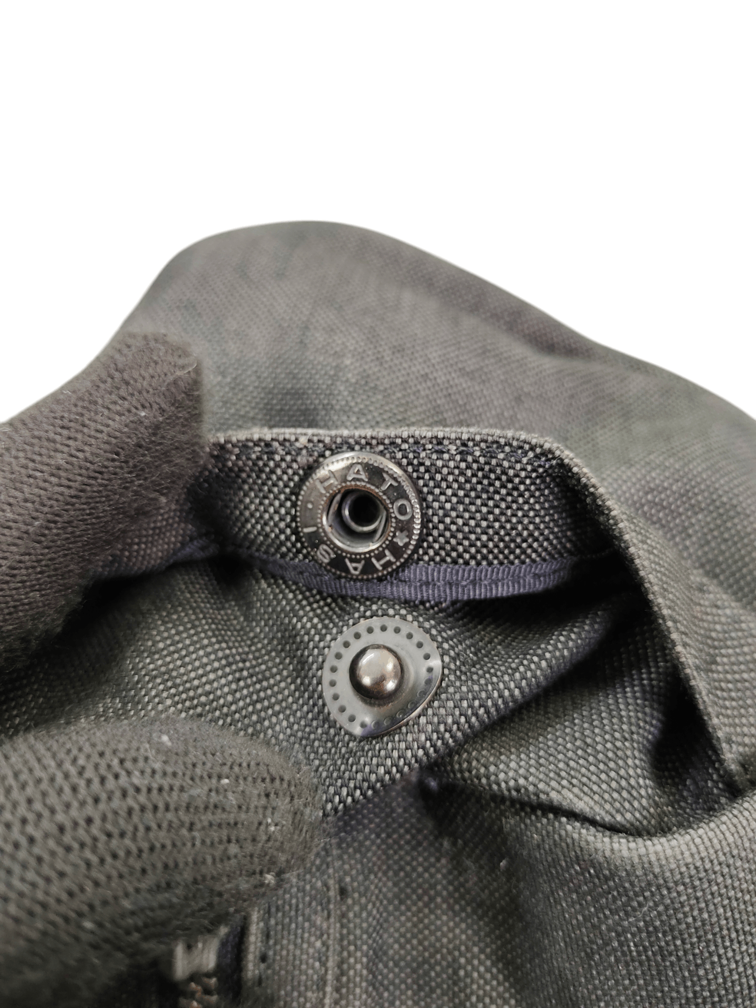 Porter Vintage Porter Japan Black Faded Canvas Small Boston Bag Size ONE SIZE - 13 Thumbnail