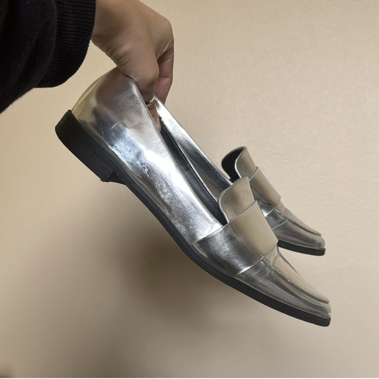 Forever 21 Forever 21 Women’s Pointy Loafers Size US 7.5 / IT 37.5 - 1 Thumbnail