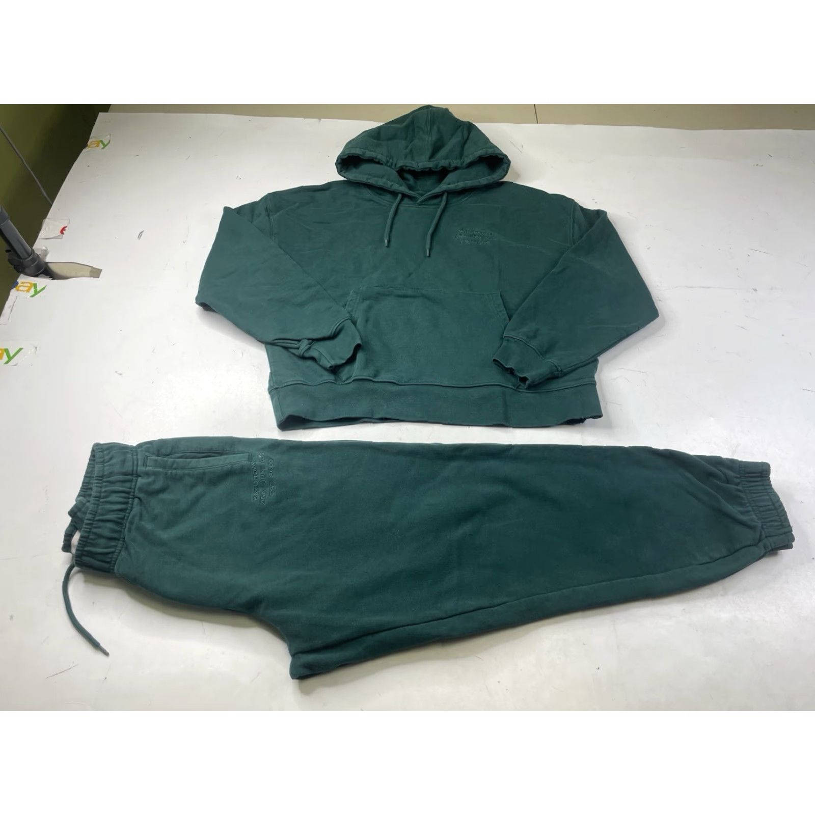 Saturdays NYC **Saturdays Medium Green Hooded Sweatshirt NYC Outfit** User: Saturdays Medium Green Hooded Sweatshirt NYC Outfit Set Includes Sweatshirt Size M / US 6-8 / IT 42-44 - 2 Thumbnail