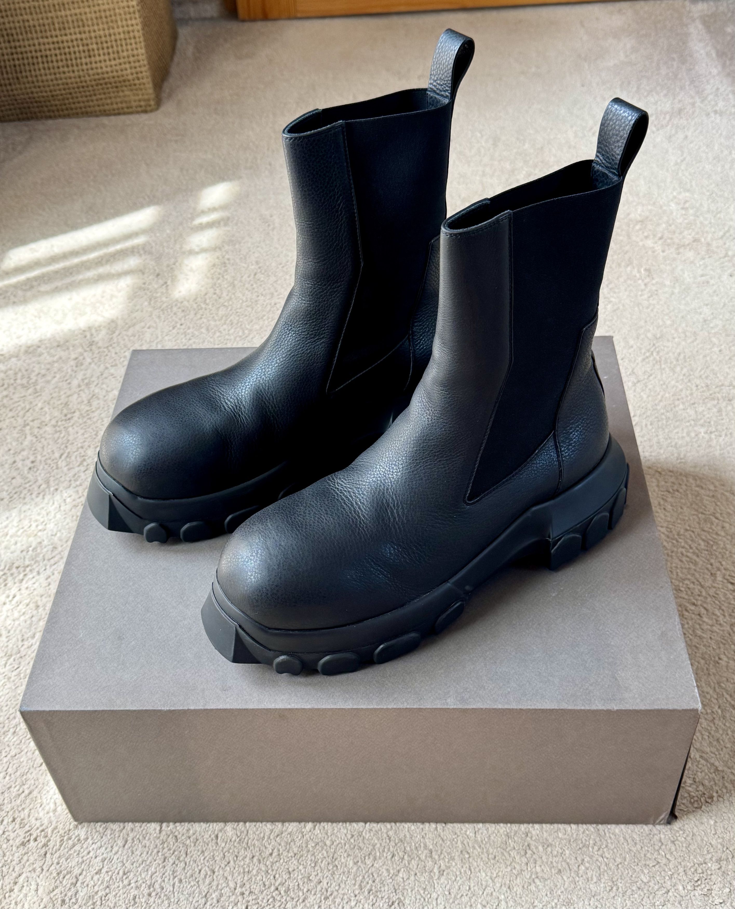 Rick Owens Rick Owens Tractor Bozo Boots Size 43 | Grailed