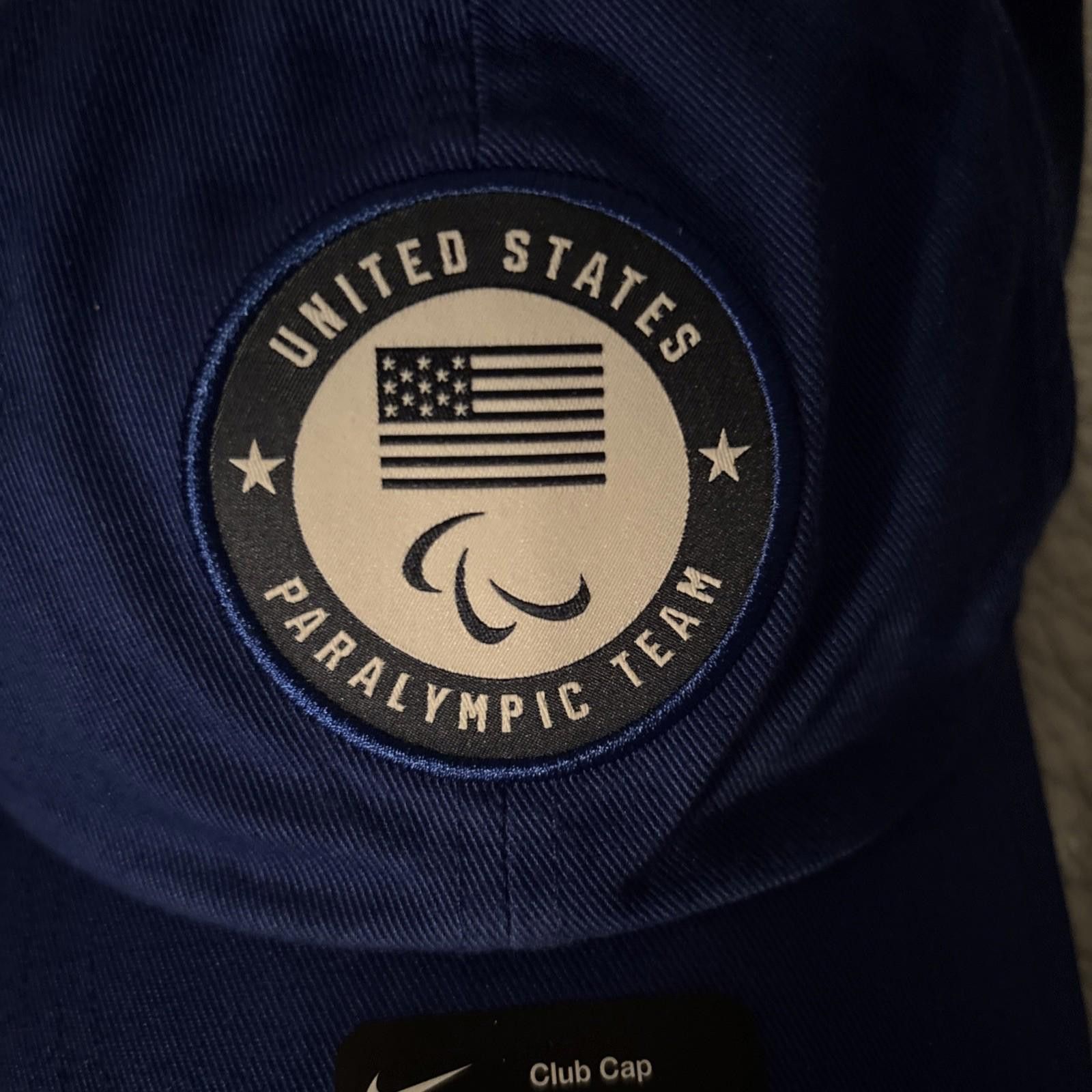 Nike L/XL Nike America Parlympic Hat Blue Strap Back Adjust New Size ONE SIZE - 1 Thumbnail