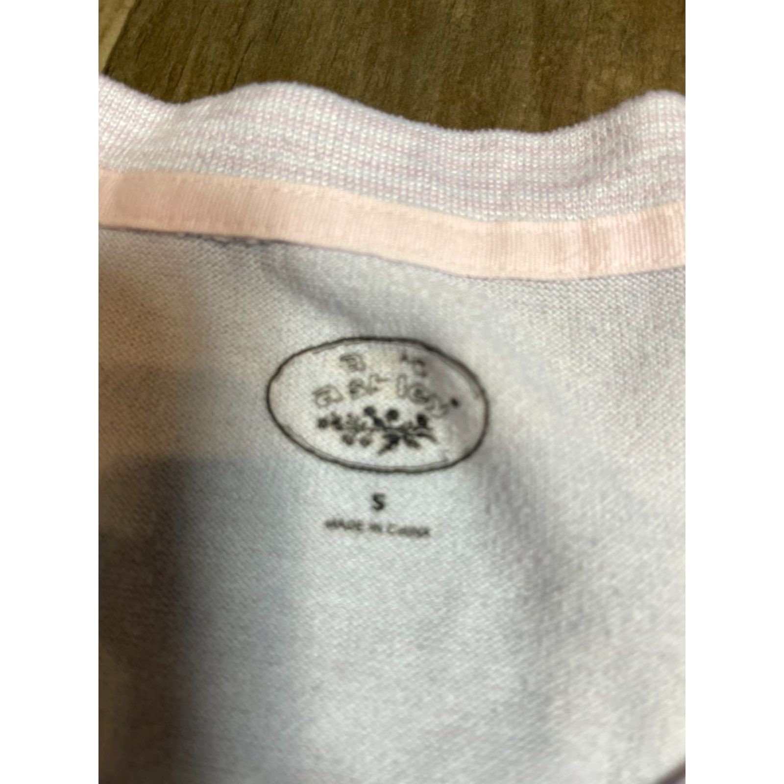 Vintage ASHLEY TAYLOR INTIMATES Night Gown Sleep Shirt Pajamas Pink Top S Womens Short Sleeve Smocking Tie Valid Regular Size S / US 4 / IT 40 - 4 Thumbnail