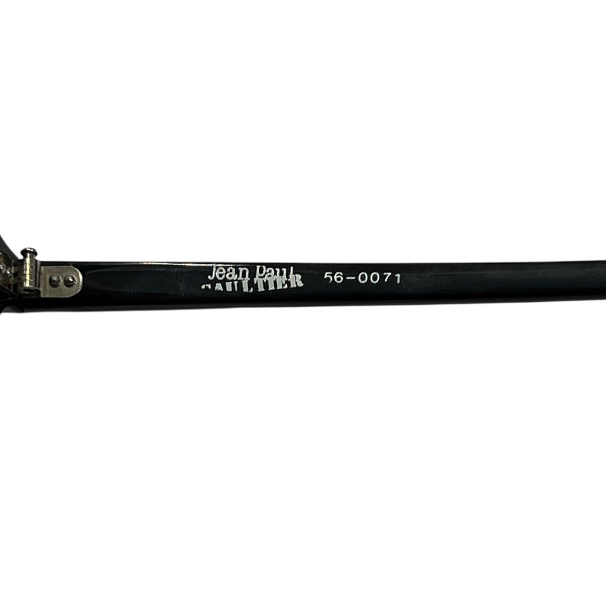 Jean Paul Gaultier Jean Paul GAULTIER 90's 56-0071 Round Spellout Sunglasses Size ONE SIZE - 6 Thumbnail
