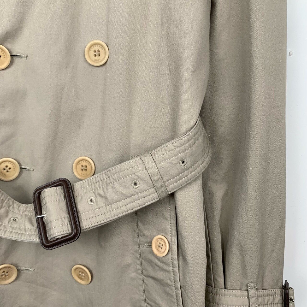 Burberry Burberry Trench Coat Khaki Coat (Size S) Size S / US 4 / IT 40 - 6 Thumbnail