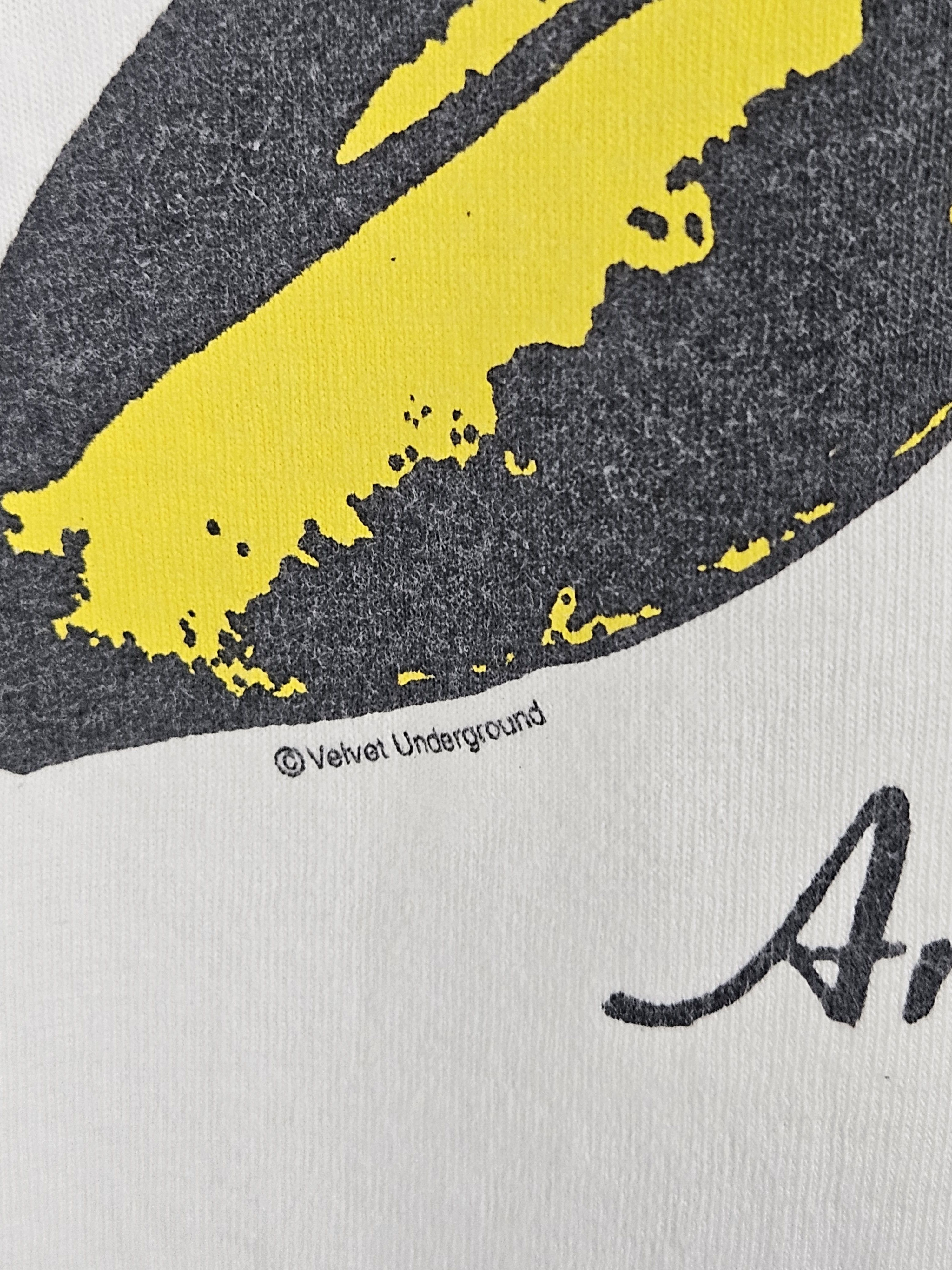 Andy Warhol × Band Tees × Vintage The Velvet Underground X Andy Warhol Banana shirt Size US S / EU 44-46 / 1 - 3 Thumbnail