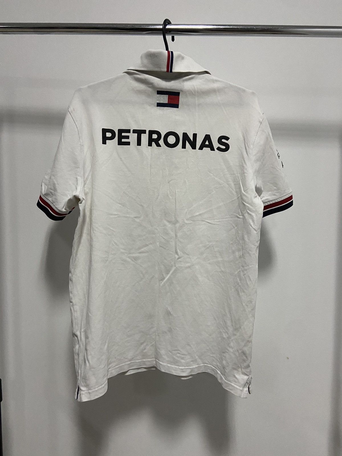 Mercedes-Benz × Vintage Petronas Mercedes racing polo T-shirt big logo vintage Size US M / EU 48-50 / 2 - 2 Thumbnail