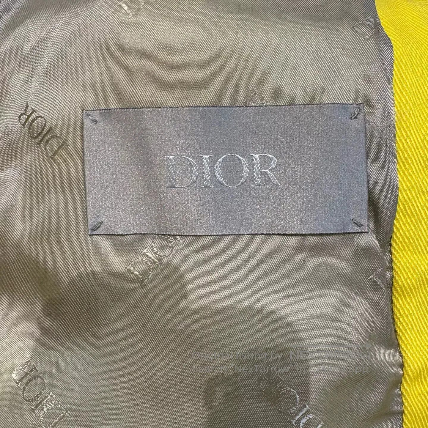 Dior Dior x Peter Doig Yellow Denim Jacket. Size US M / EU 48-50 / 2 - 5 Thumbnail