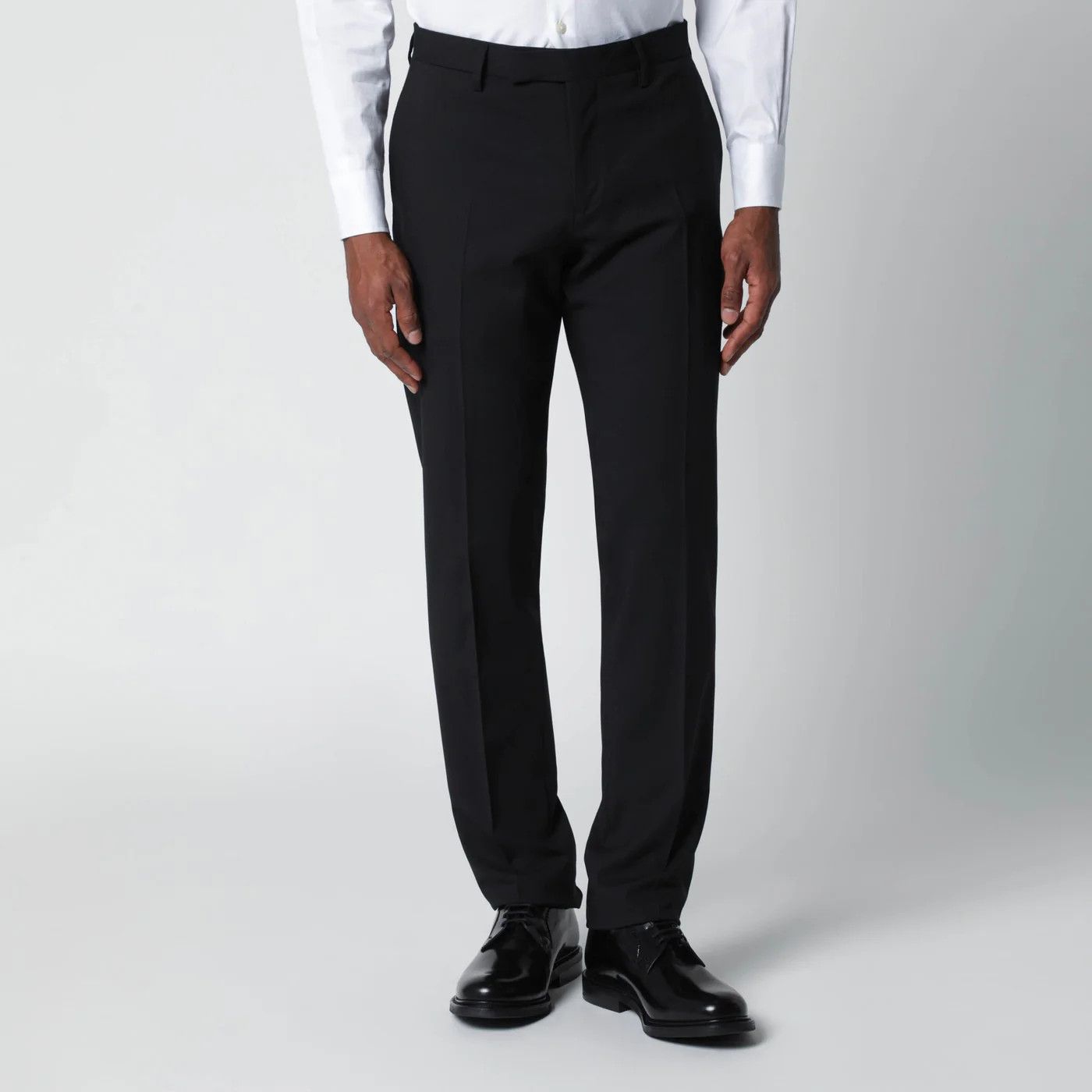 Lardini o1d2blof0526 Single-breasted Wool-blend Suits in Black Size US L / EU 52-54 / 3 - 5 Thumbnail