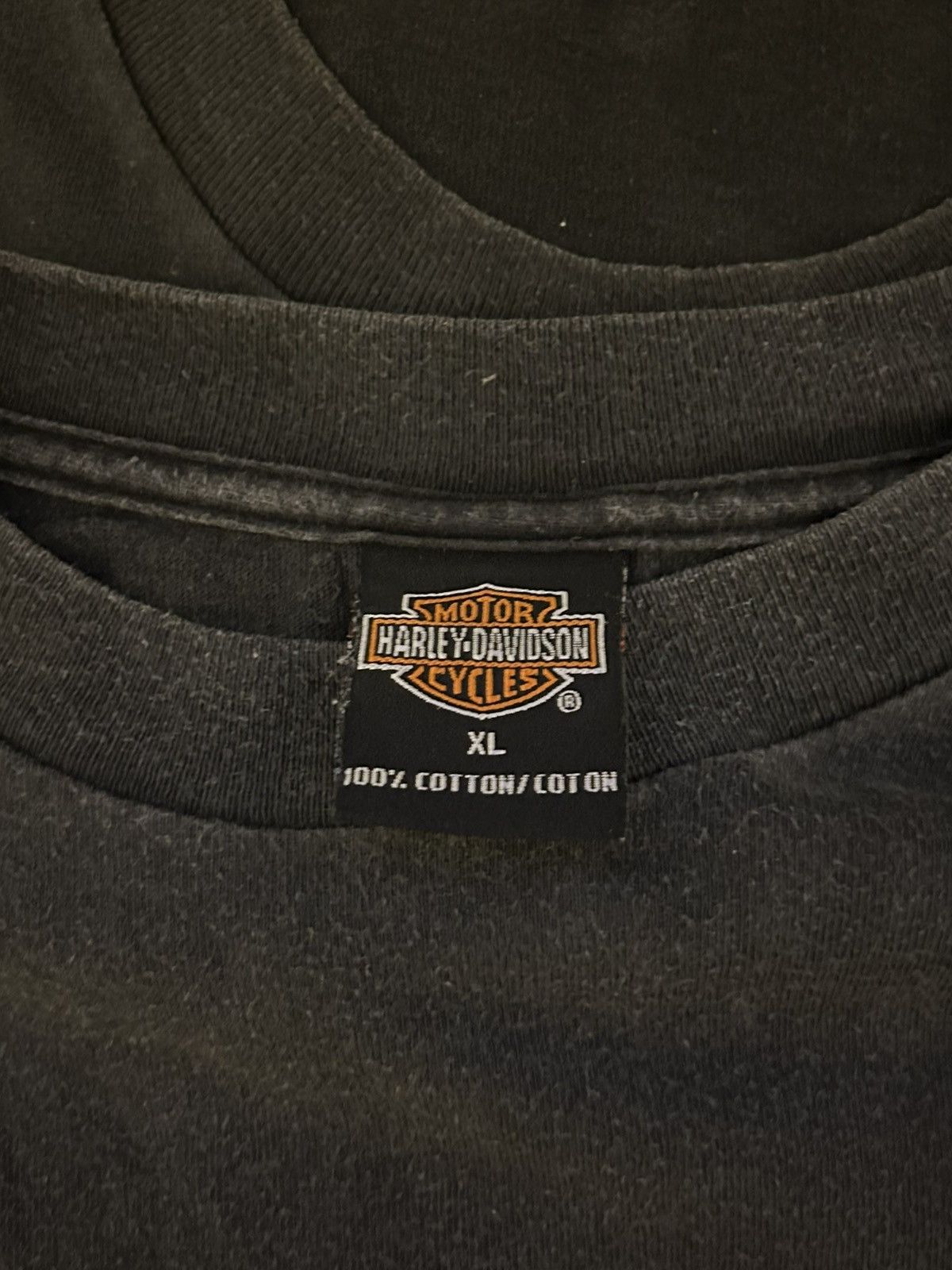 Harley Davidson × Vintage × West Coast Choppers Y2K faded Harley Davidson 2000 flames tshirt Size US XL / EU 56 / 4 - 8 Thumbnail