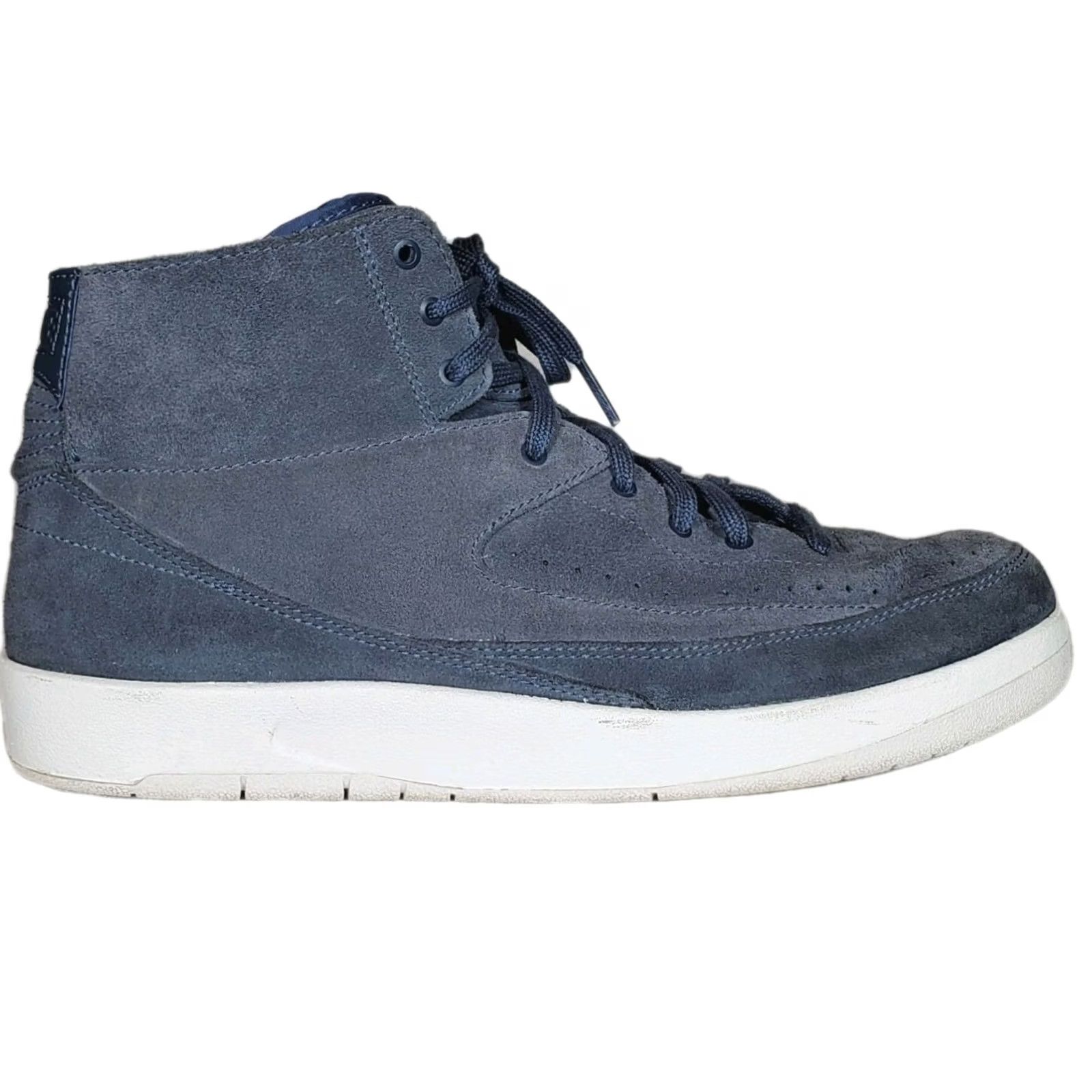 Jordan Brand Air Jordan 2 Retro Decon Thunder Blue 897521-402 2017 Men's US 9.5 Nike? Size US 9 / EU 42 - 2 Thumbnail