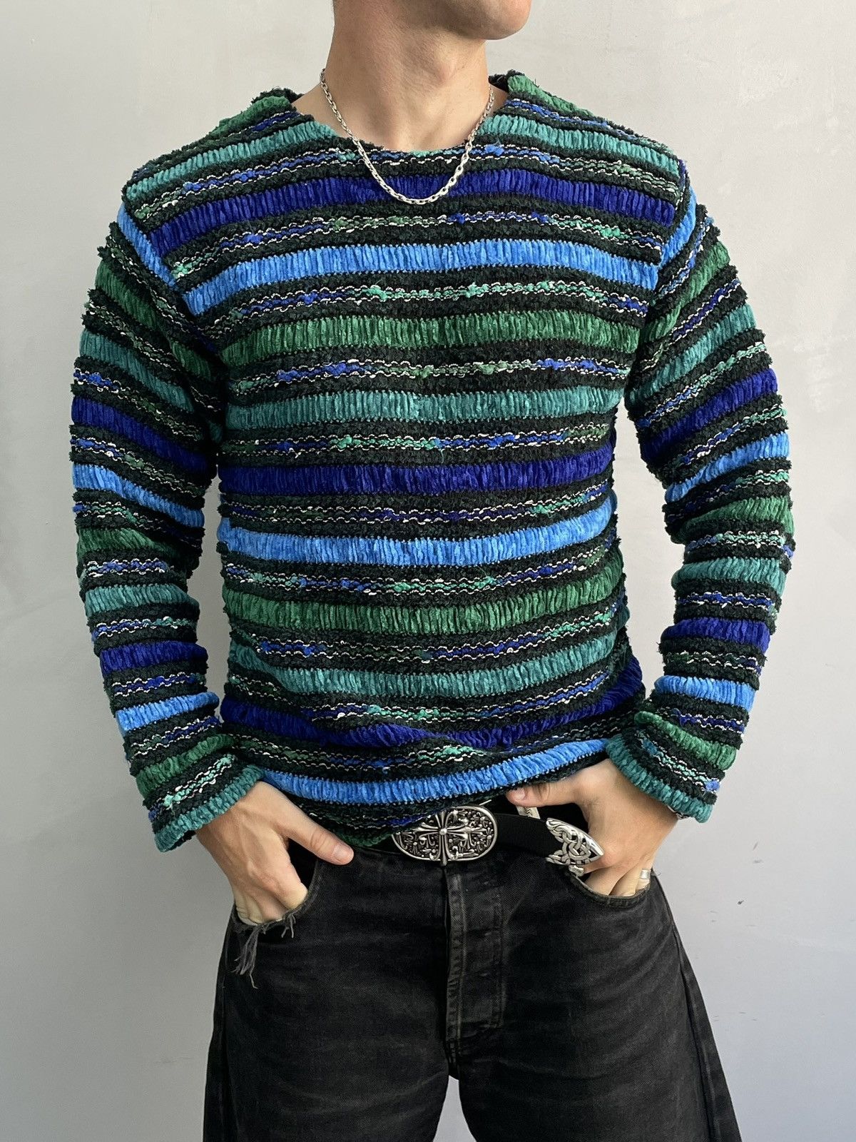 Carlo Colucci Rare knitted Carlo colucci sweater y2k Australian style Size US S / EU 44-46 / 1 - 2 Thumbnail