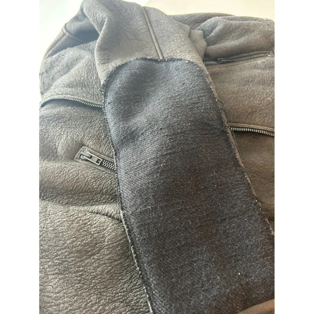 Isabel Benenato Isabel Benenato distressed leather jacket 48 50 52 Size US L / EU 52-54 / 3 - 6 Thumbnail