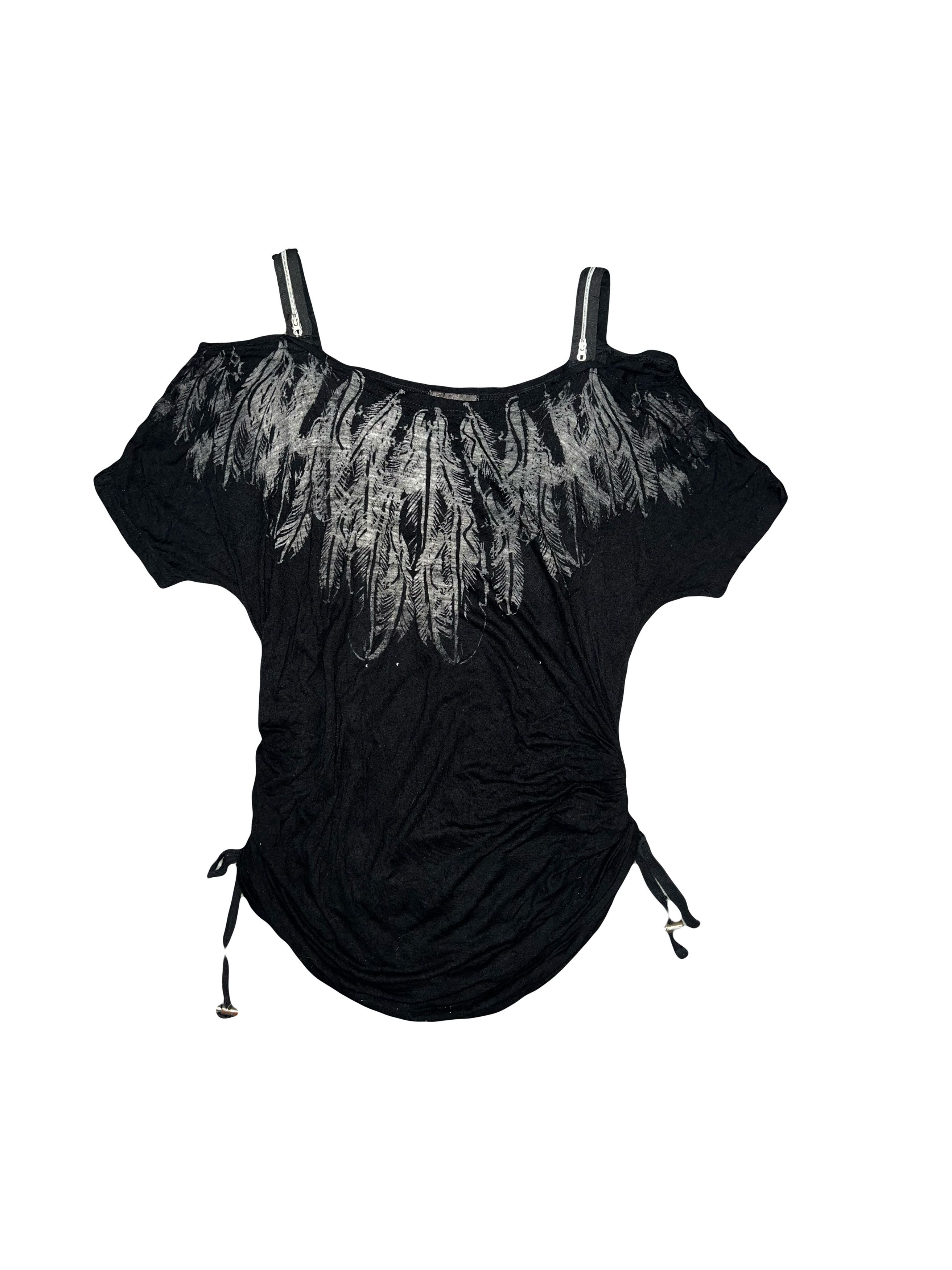 Japanese Brand Digdeep feather and wings top🪶 Size L / US 10 / IT 46 - 1 Thumbnail