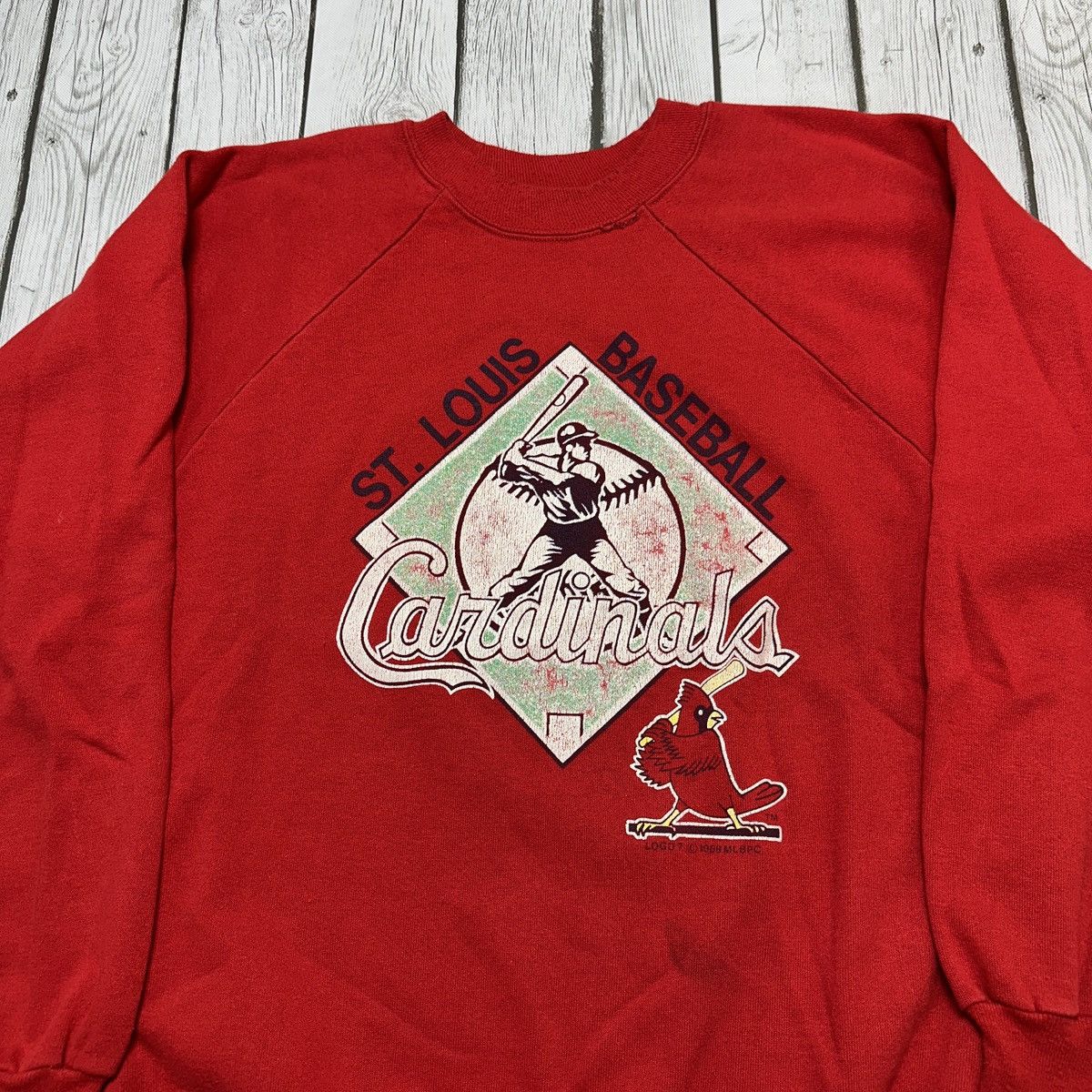 Logo 7 × MLB × Vintage Vintage St Louis Cardinals sweatshirt Size US M / EU 48-50 / 2 - 3 Thumbnail