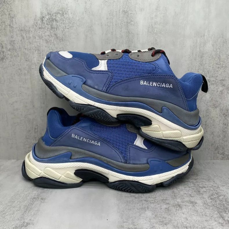 Balenciaga Balenciaga Triple Sneakers in Fog Blue-2505 Size US 8.5 / EU 41-42 - 2 Thumbnail