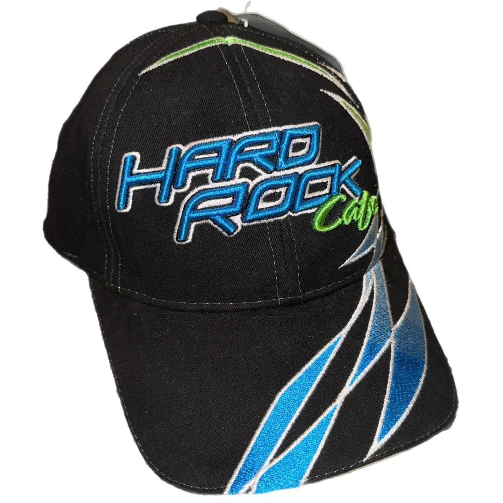 Hard Rock Cafe × Vintage Y2K Hard Rock Cafe Hat - Vibrant Embroidered Design! Size ONE SIZE - 2 Thumbnail