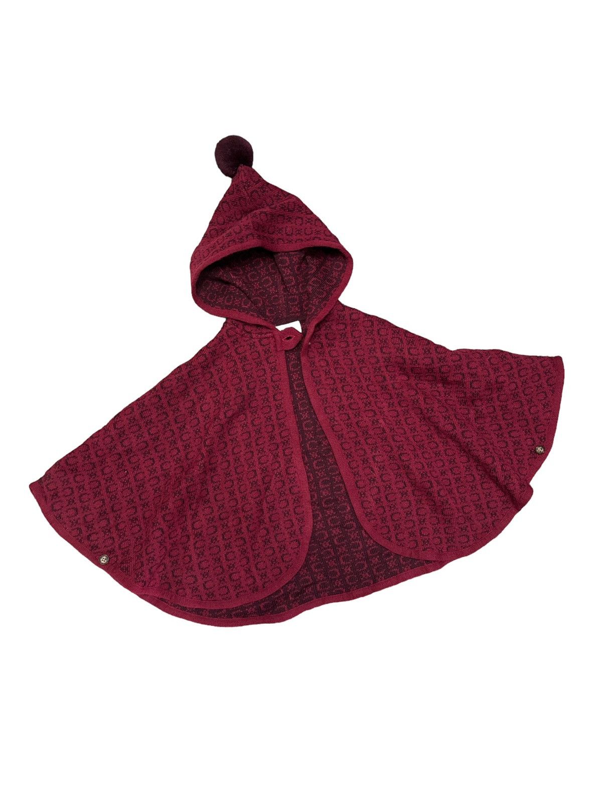 Celine CELINE HOODED CAPE SCARF BABY SIZE 90 Size US XXS / EU 40 - 1 Thumbnail