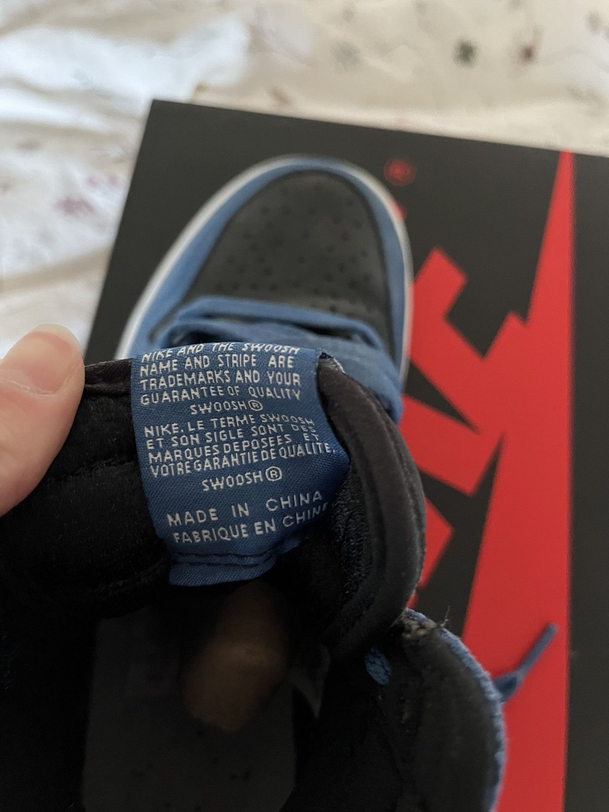Nike Jordan 1 high marine blue🪼 Size US 8 / IT 38 - 10 Thumbnail