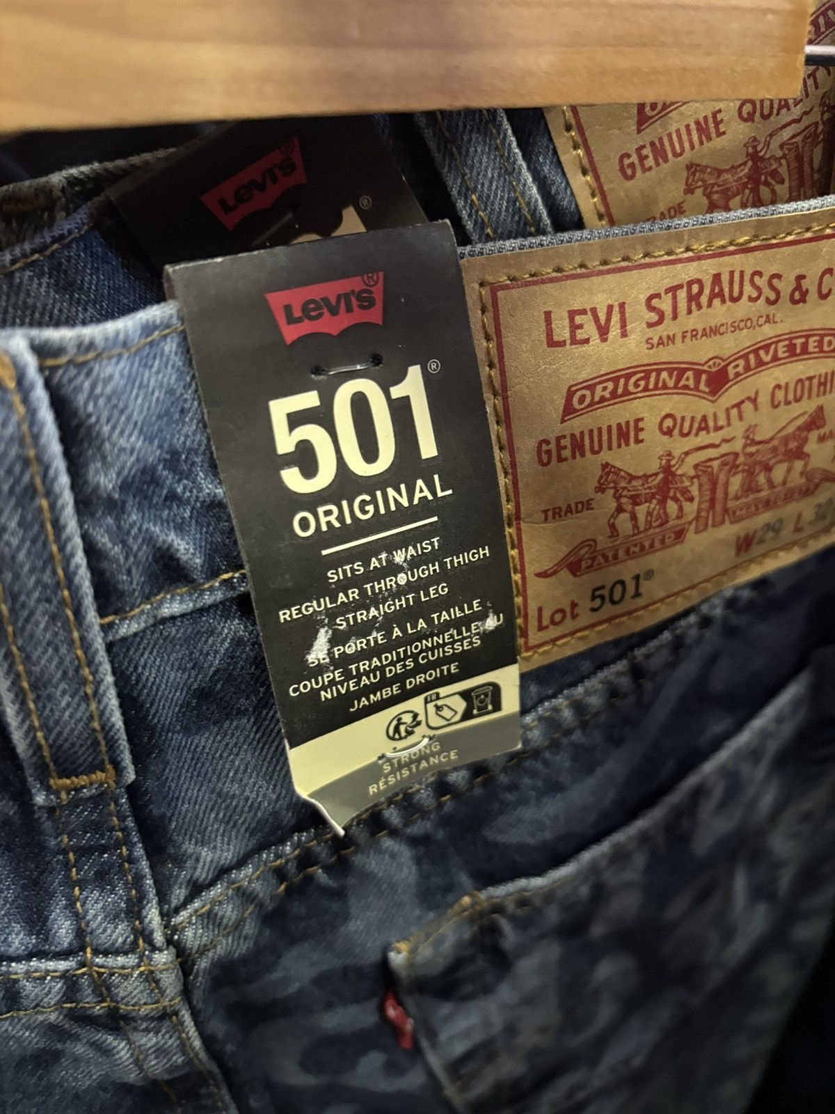 Levi's Levi’s skate 501 original jeans rare Size US 29 - 5 Thumbnail