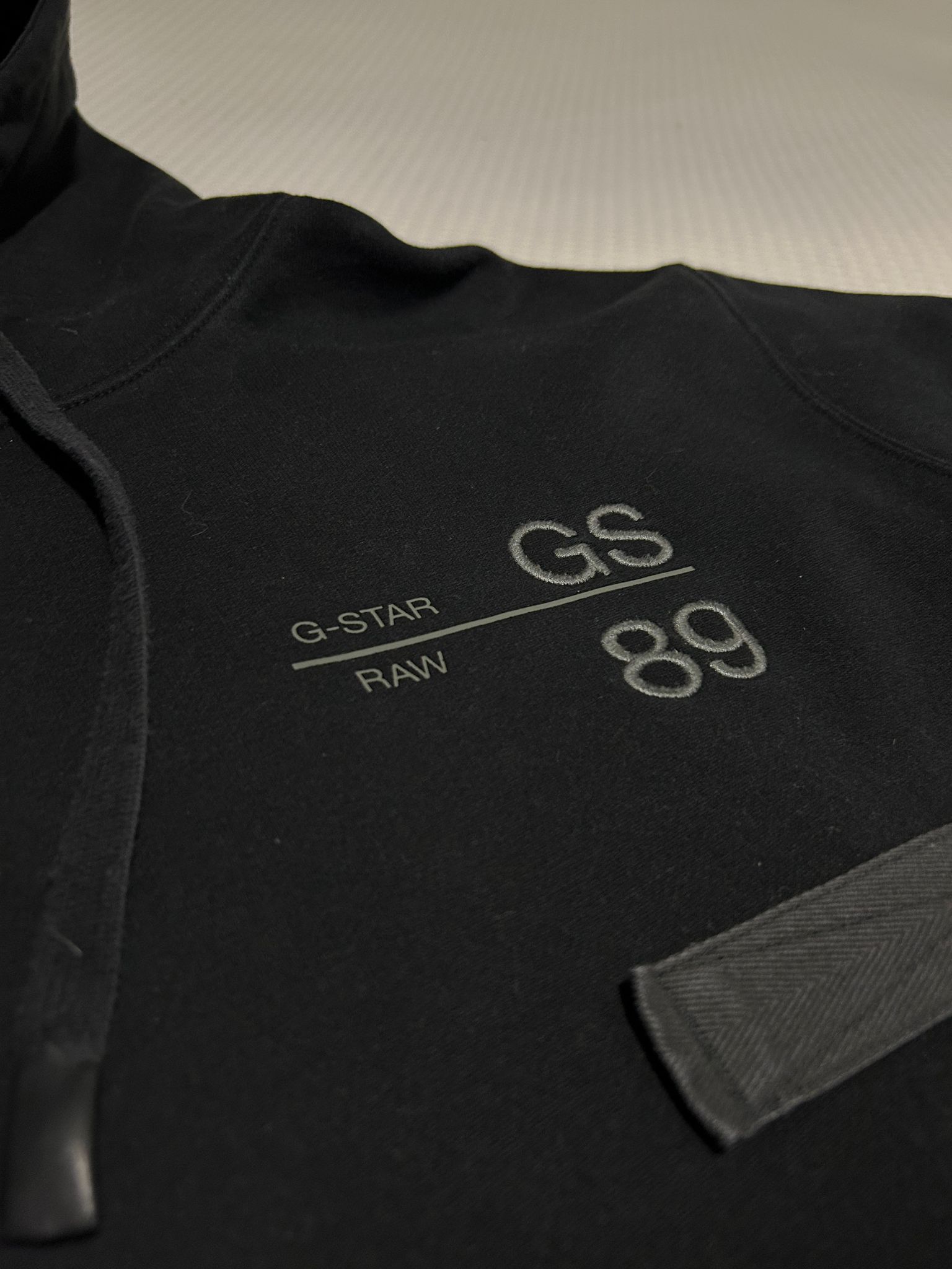 G-Star Rap| Sweatshirt With Hood| Black| G-Star Raw| XL Size US XL / EU 56 / 4 - 2 Thumbnail