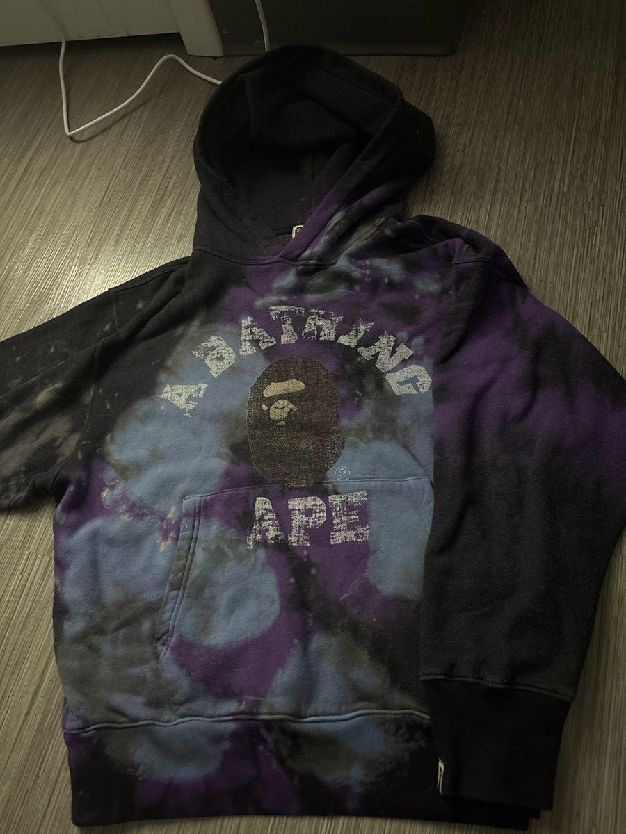 Bape Bape Tie Dye College Relaxed Fit Size US S / EU 44-46 / 1 - 5 Thumbnail