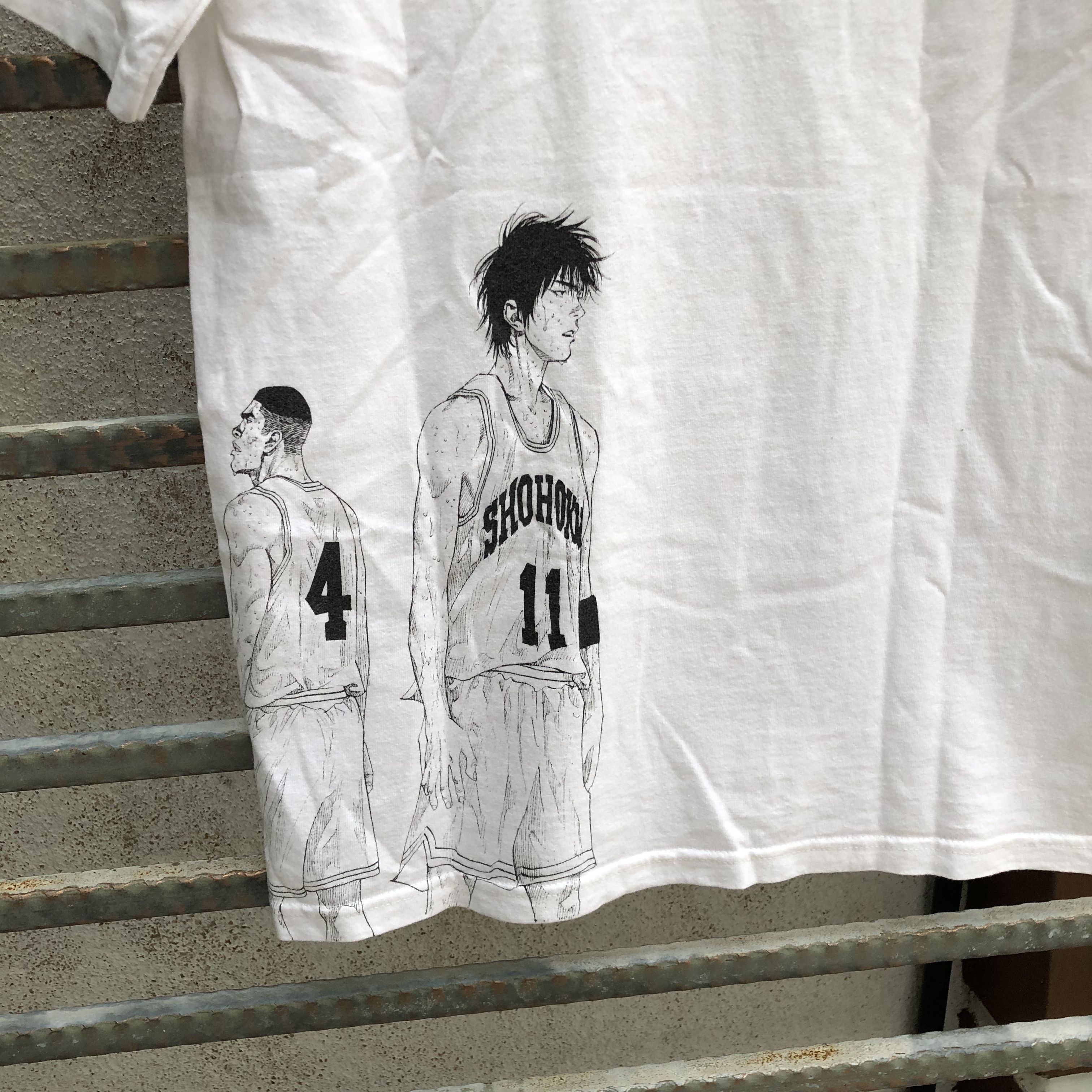 Anime × Anvil × Vintage Vintage Anime Slam Dunk Over Print Tees Size US S / EU 44-46 / 1 - 4 Thumbnail