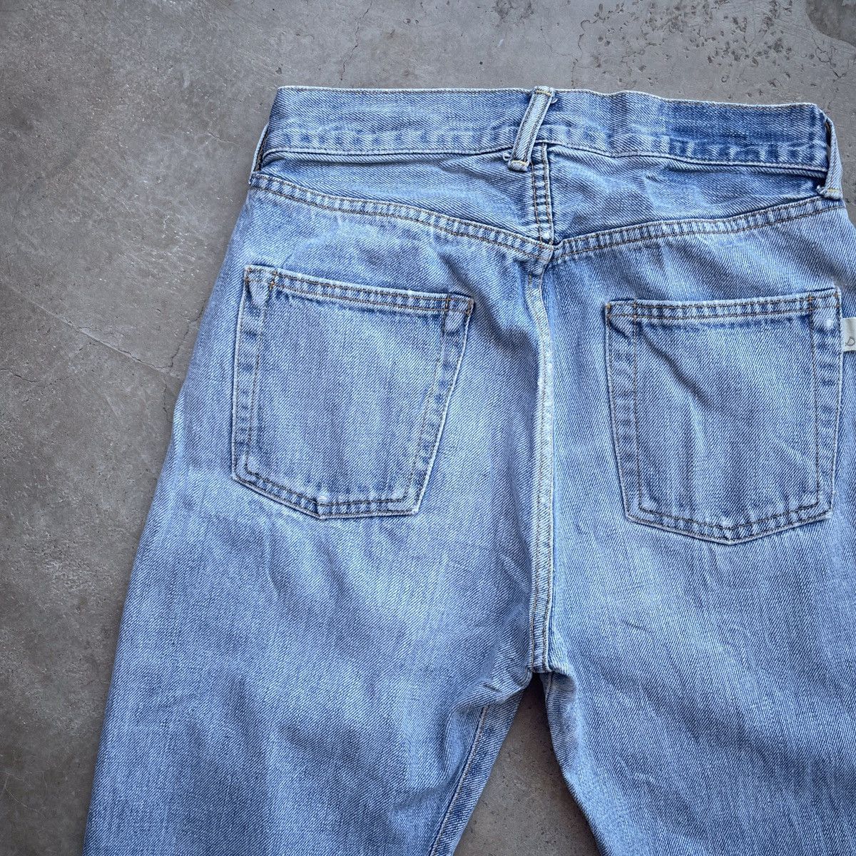 20471120 Vintage Japanese Designer Redline Selvedge Denim Jeans Size US 26 / EU 42 - 9 Thumbnail