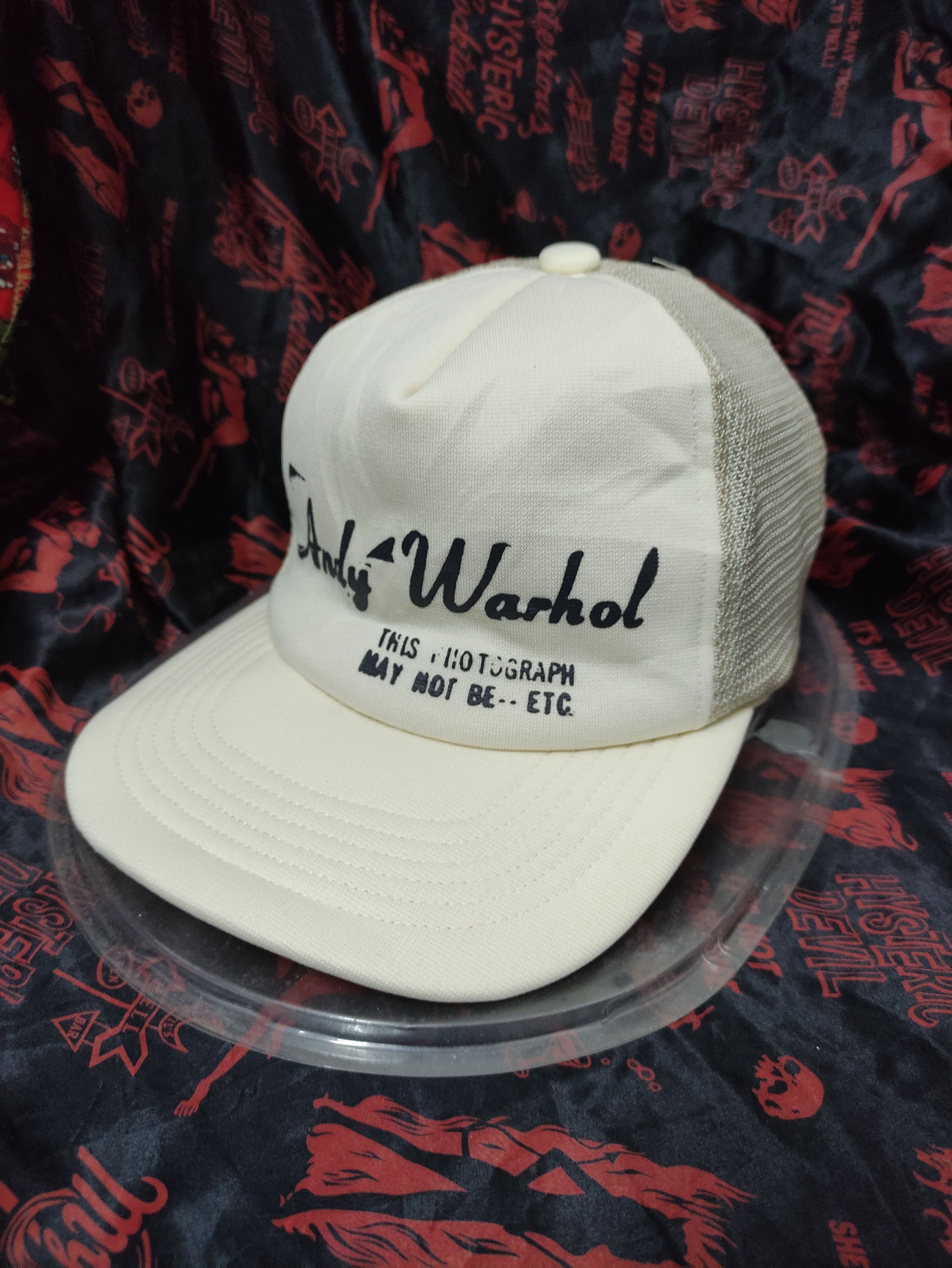 Andy Warhol × Hysteric Glamour Andy Warhol X Hysteric Glamour Vintage Trucker Hats Size ONE SIZE - 8 Thumbnail