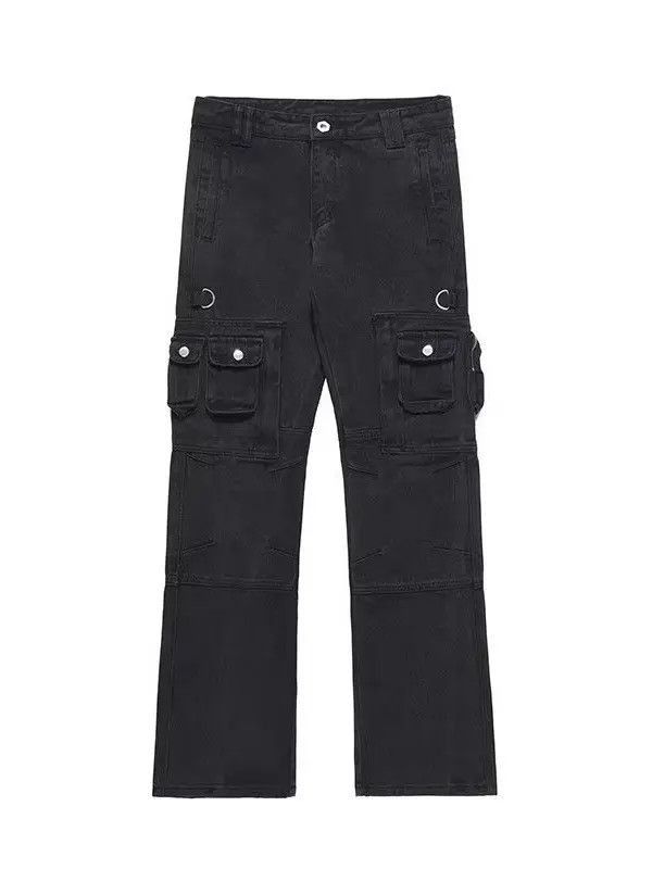 Japanese Brand Retro loose straight pocket jeans Size US 30 / EU 46 - 4 Thumbnail