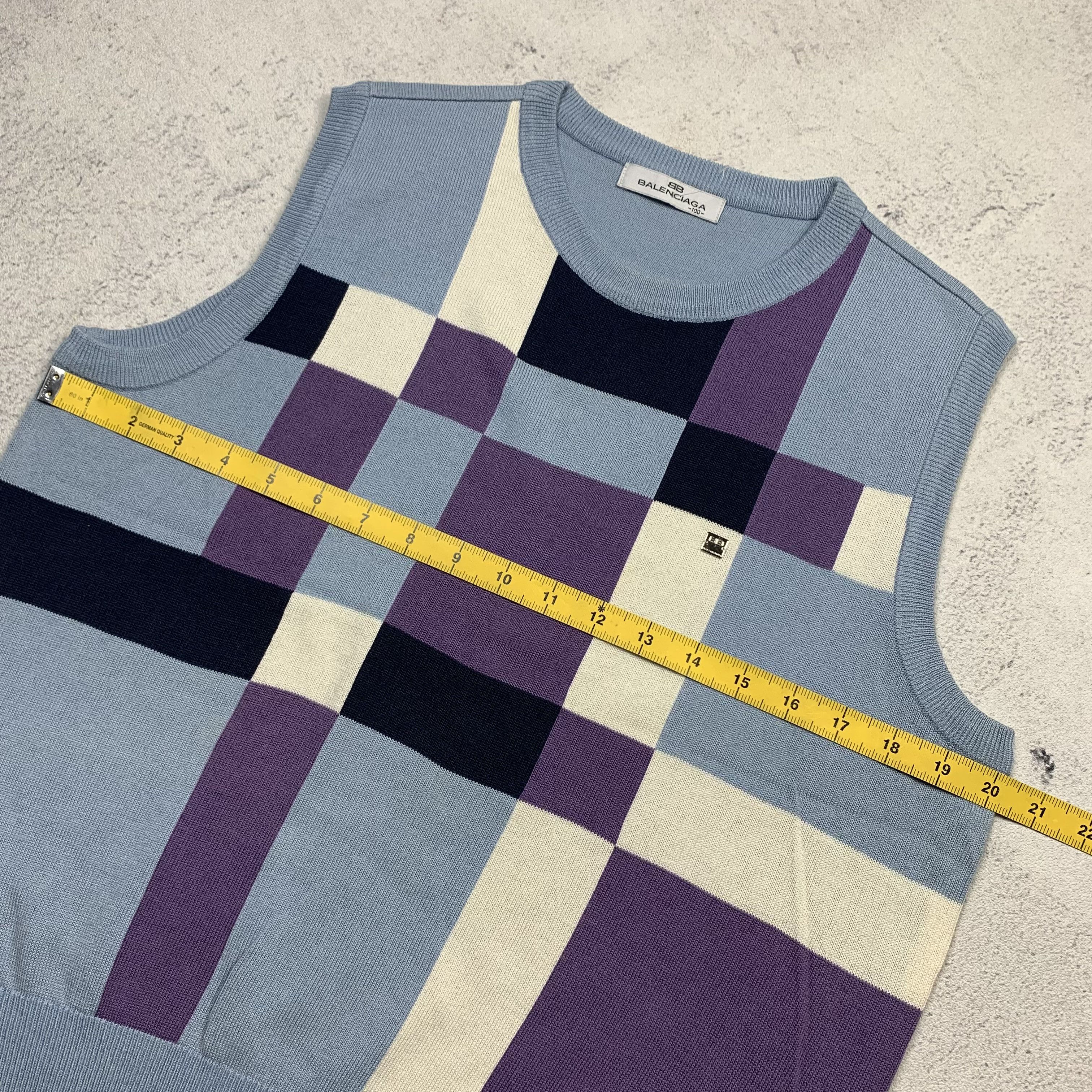 Balenciaga Vintage Balenciaga Knit Vest Size US S / EU 44-46 / 1 - 8 Thumbnail