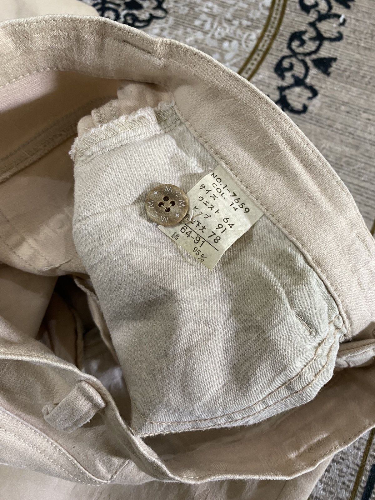 MCM MCM MONOGRAM VTG Size 26" / US 2 / IT 38 - 9 Thumbnail