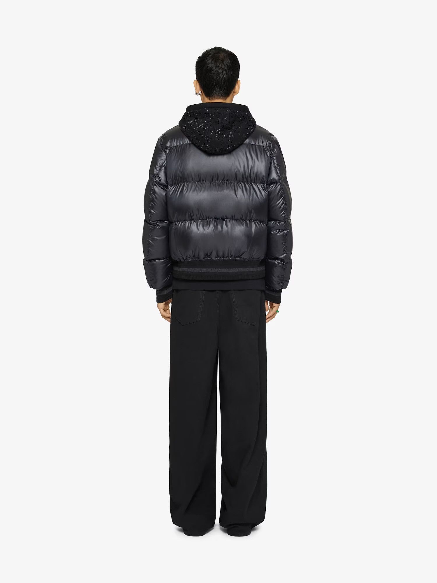 Givenchy o1w1db10325 Varsity Puffer in Black Size US XS / EU 42 / 0 - 4 Thumbnail