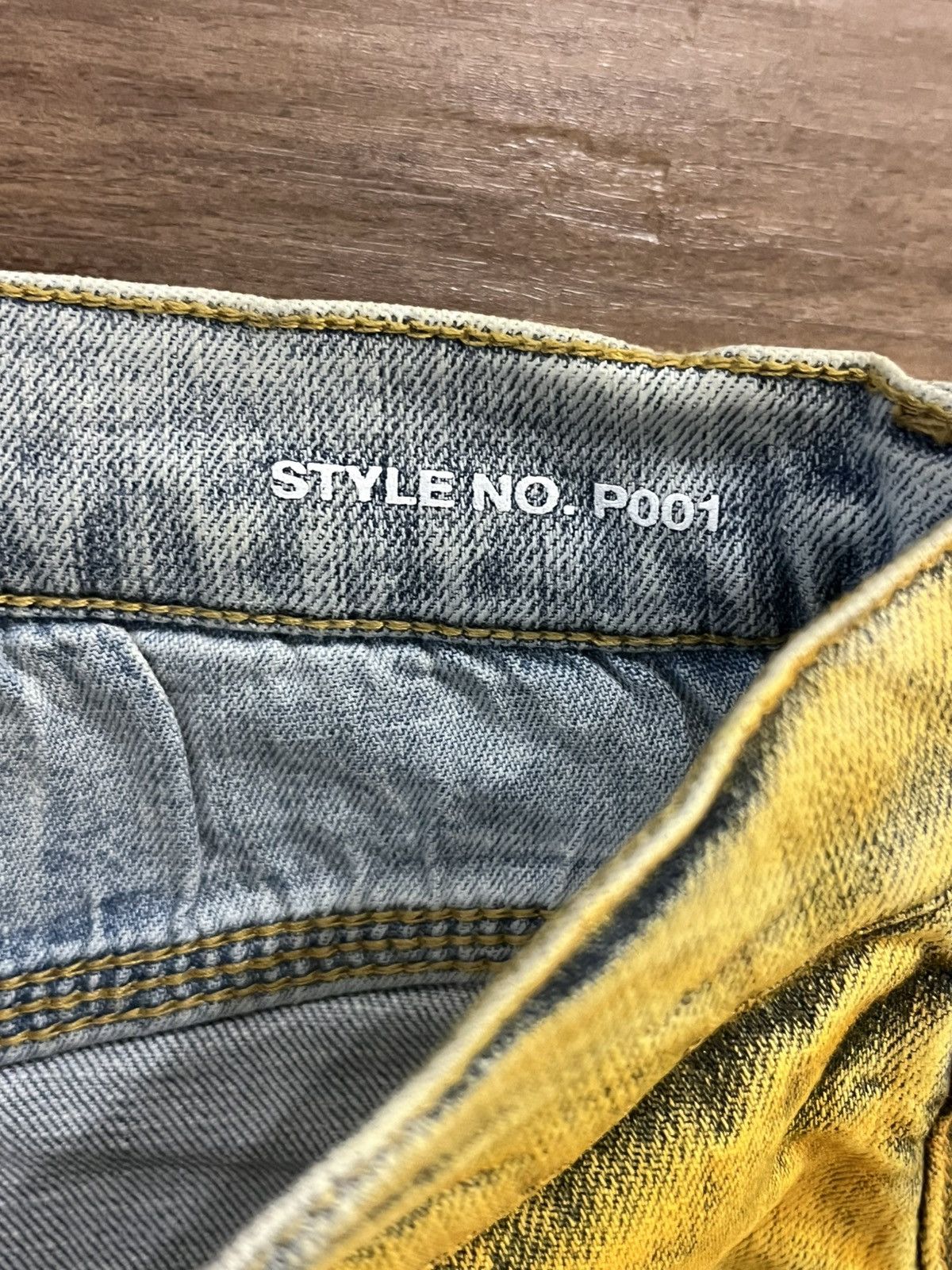 Purple Brand Purple Brand p001yoli122 yellow jeans size 31 NEW Size US 31 - 8 Thumbnail