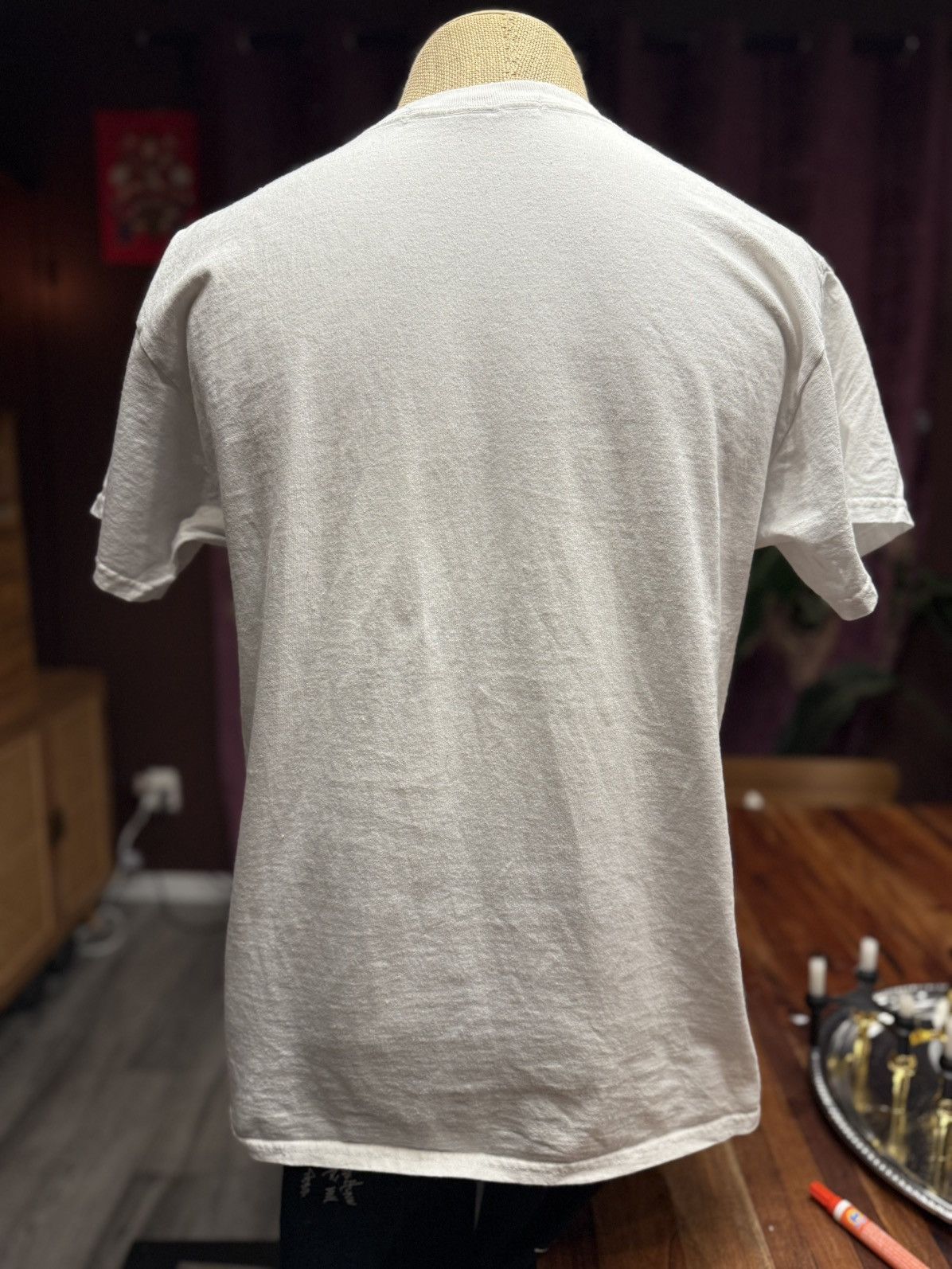 Asos Vintage-Style Graphic Tee – “Menace” Orange Fruit Print Size US M / EU 48-50 / 2 - 4 Thumbnail