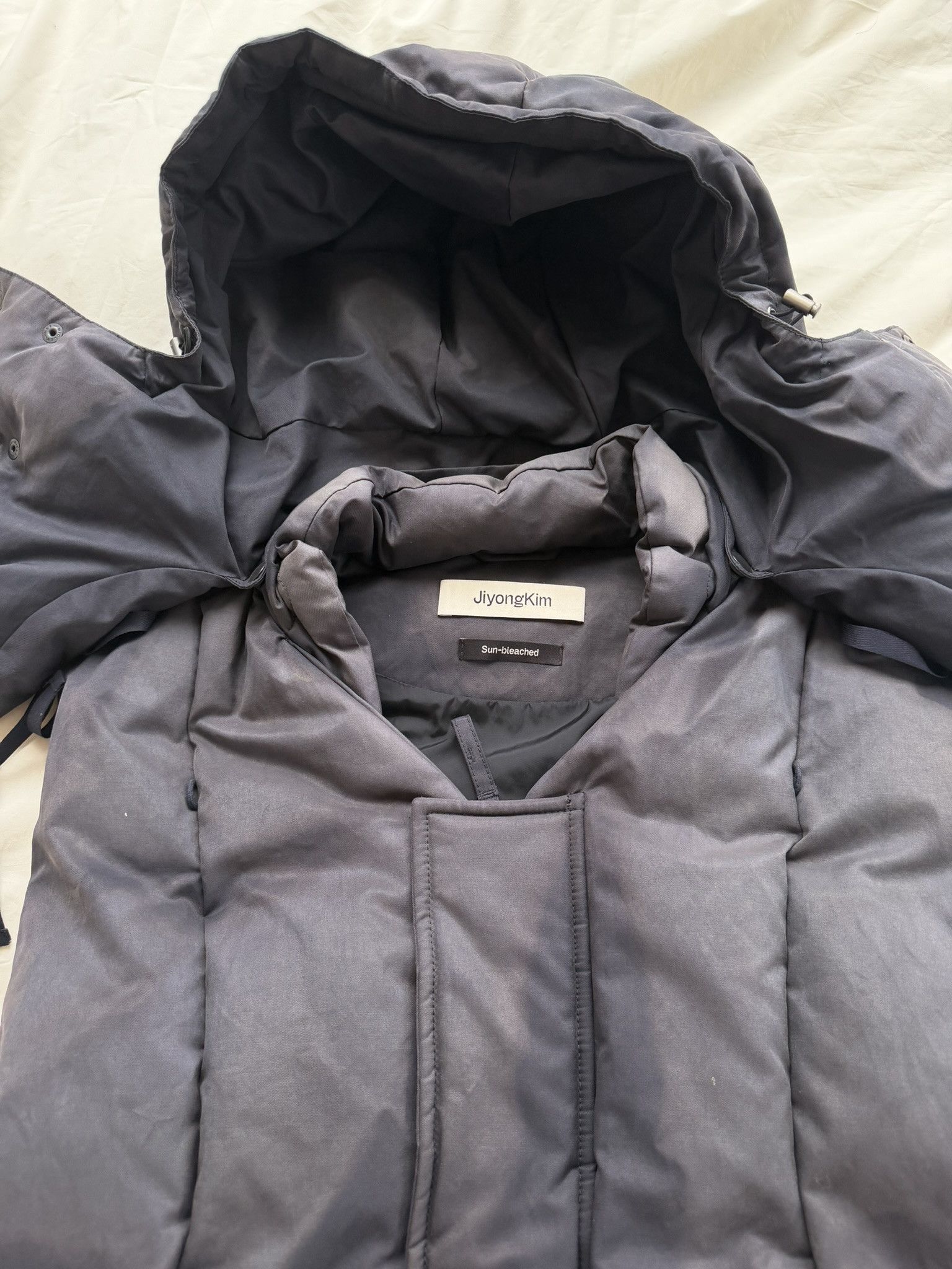 JiyongKim FW24 Sun-Bleached Down Vest Size US M / EU 48-50 / 2 - 3 Thumbnail