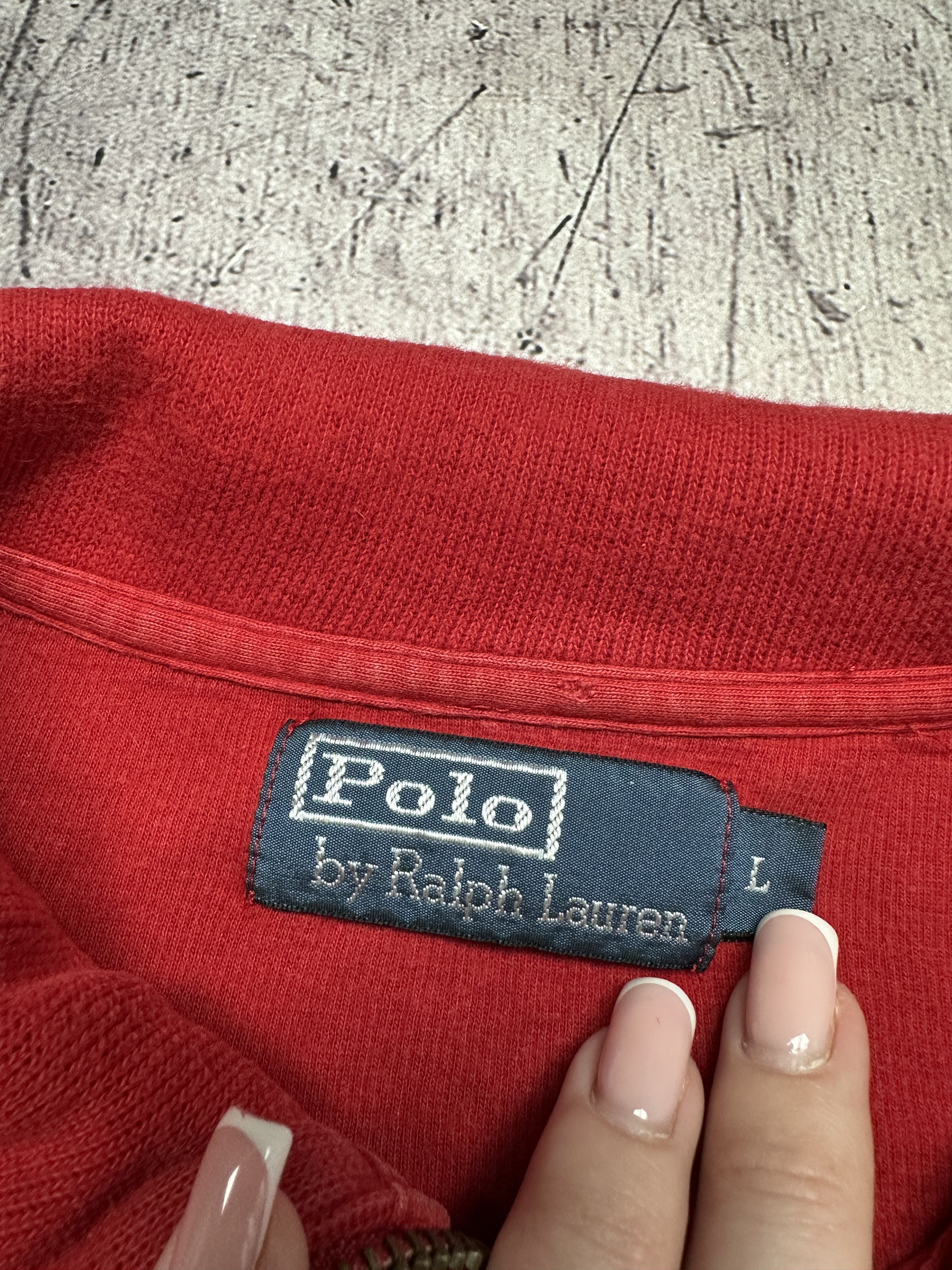 Polo Ralph Lauren Polo Ralph Lauren Vintage 1\4 Zip Sweatshirt Size US L / EU 52-54 / 3 - 4 Thumbnail